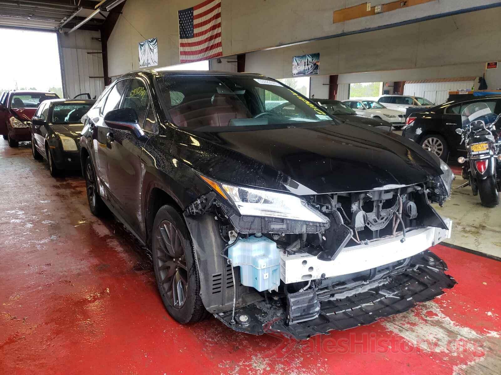 2T2BZMCA7GC029419 2016 LEXUS RX350