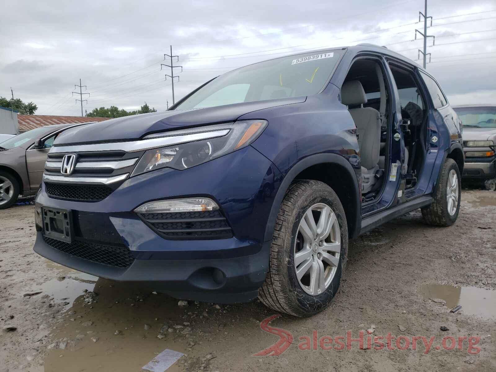 5FNYF6H17GB043909 2016 HONDA PILOT