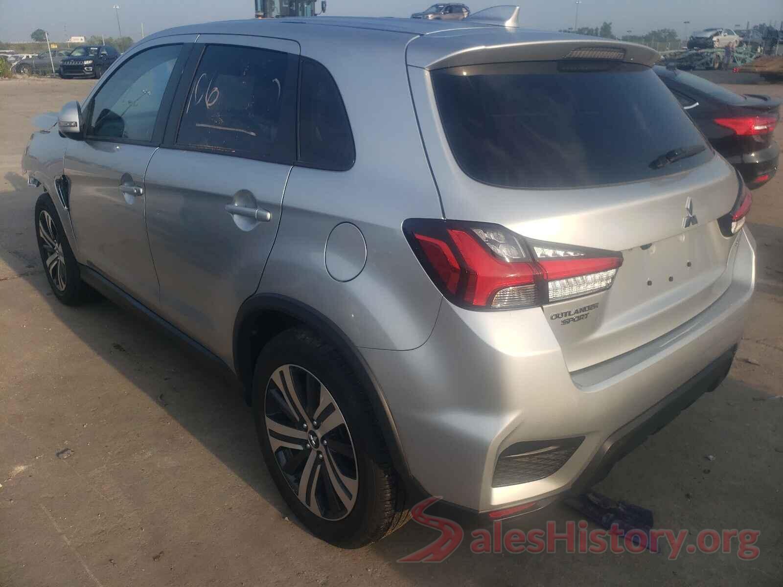 JA4AR3AU8LU025300 2020 MITSUBISHI OUTLANDER