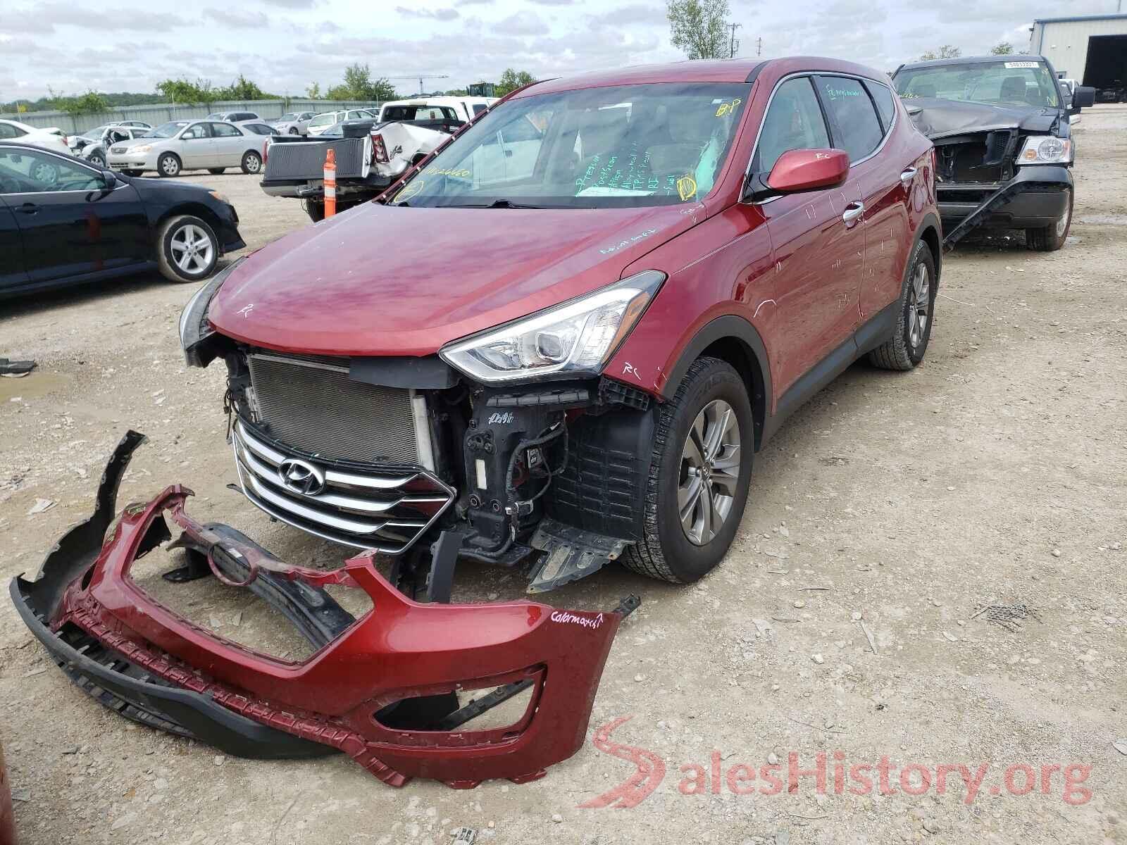 5XYZT3LB2GG326660 2016 HYUNDAI SANTA FE