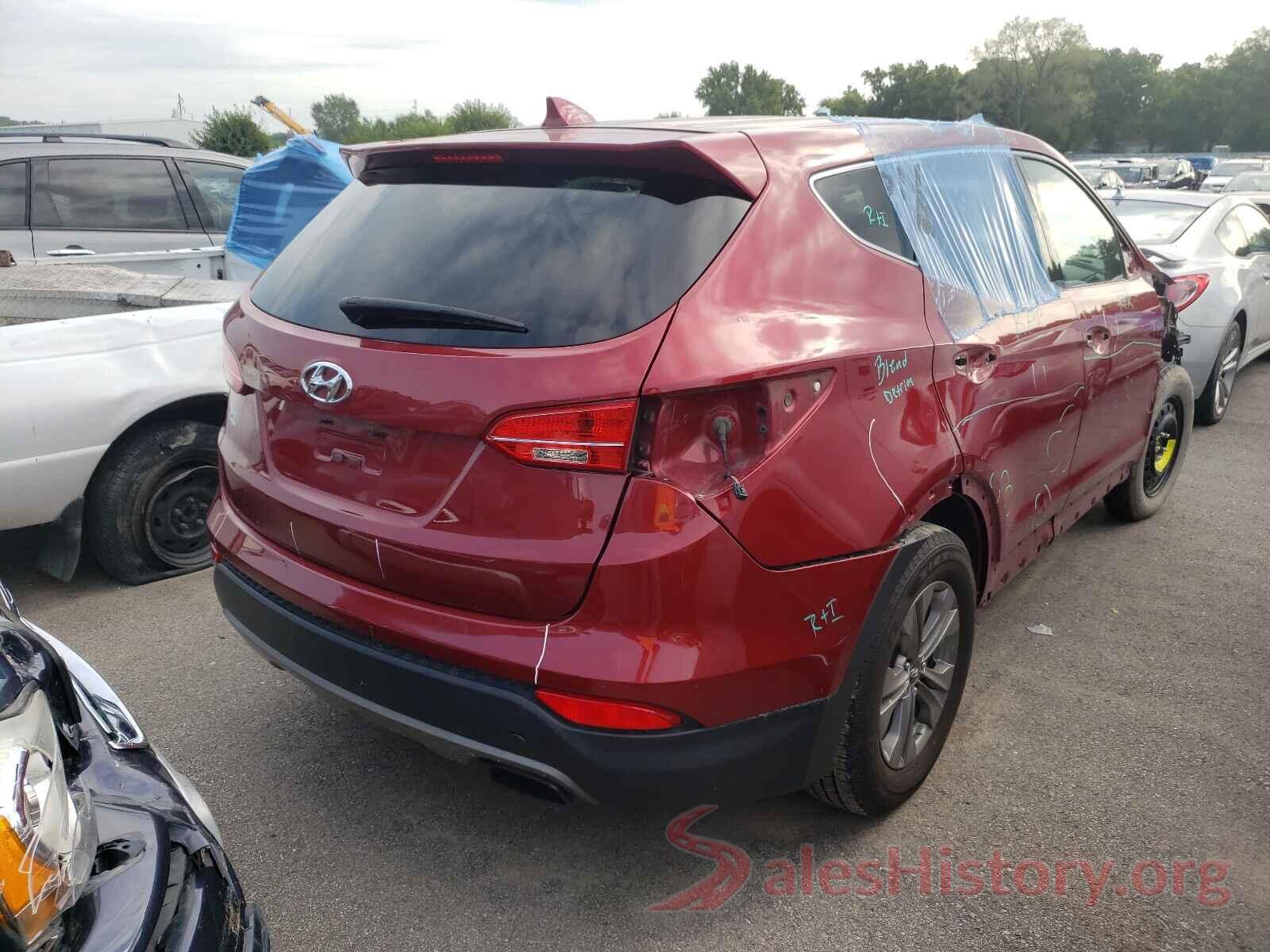 5XYZT3LB2GG326660 2016 HYUNDAI SANTA FE