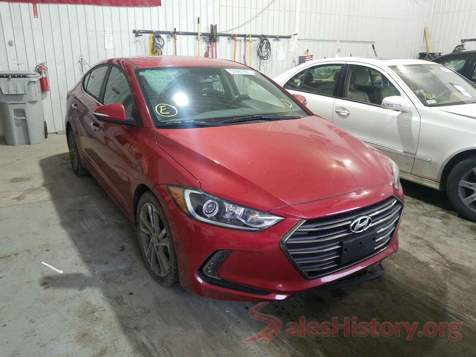 5NPD84LF9HH038231 2017 HYUNDAI ELANTRA