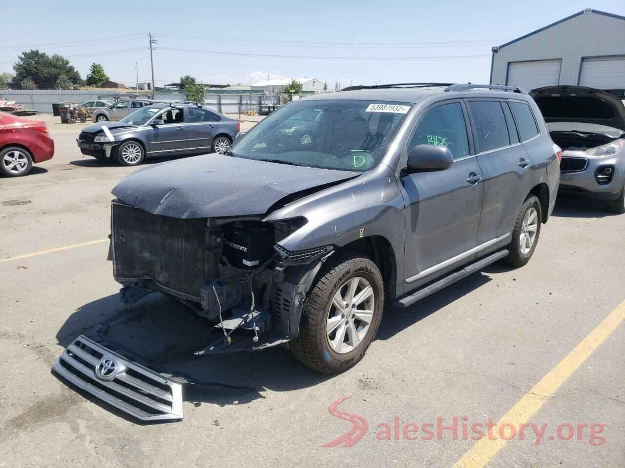 5TDBK3EHXDS231994 2013 TOYOTA HIGHLANDER