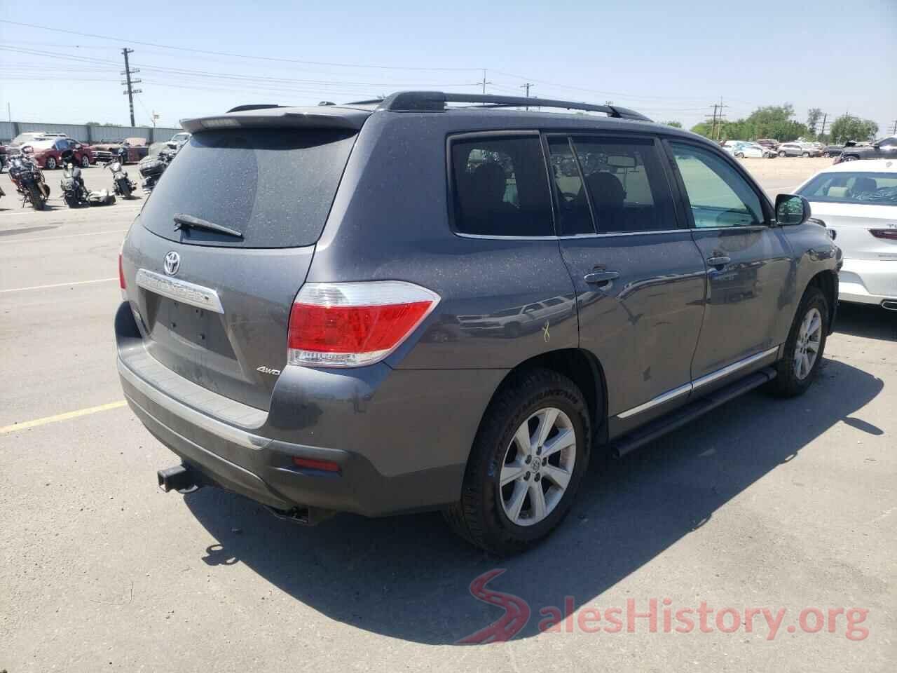 5TDBK3EHXDS231994 2013 TOYOTA HIGHLANDER