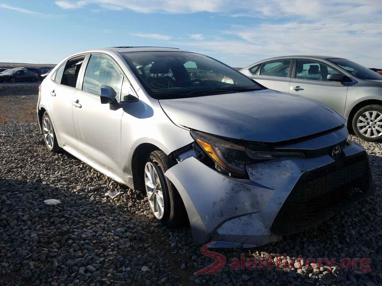 JTDHPRAEXLJ001782 2020 TOYOTA COROLLA