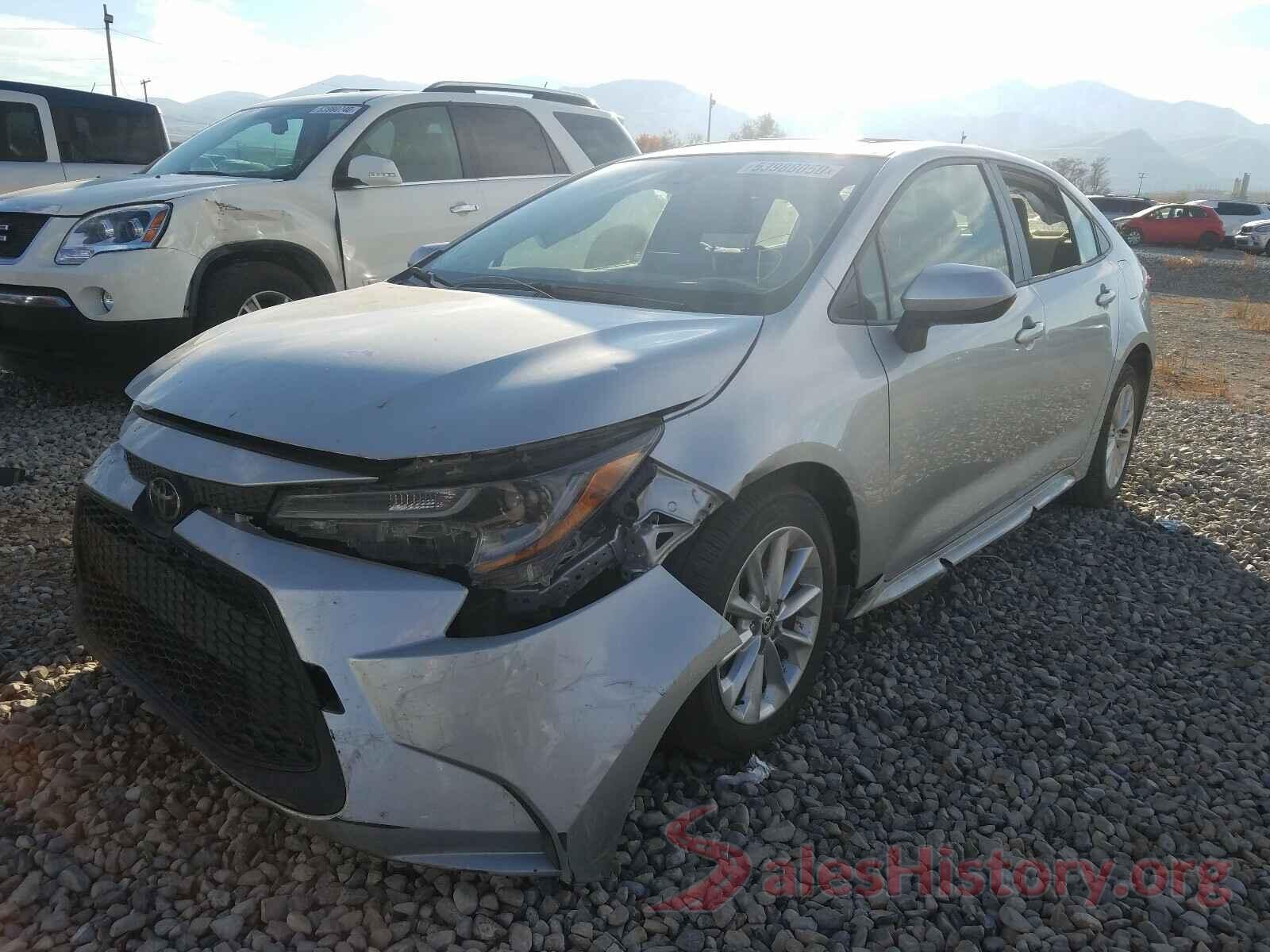 JTDHPRAEXLJ001782 2020 TOYOTA COROLLA