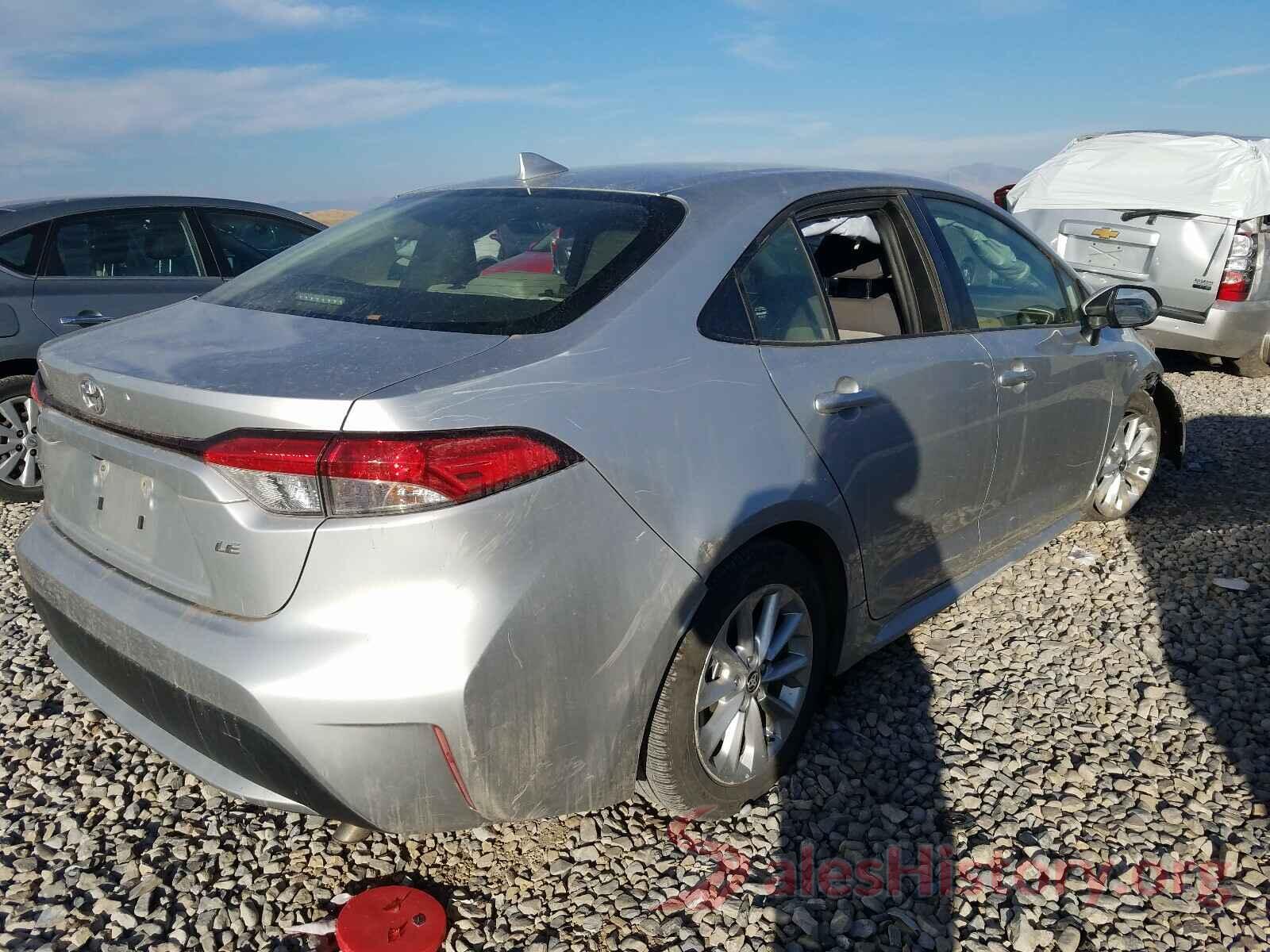 JTDHPRAEXLJ001782 2020 TOYOTA COROLLA