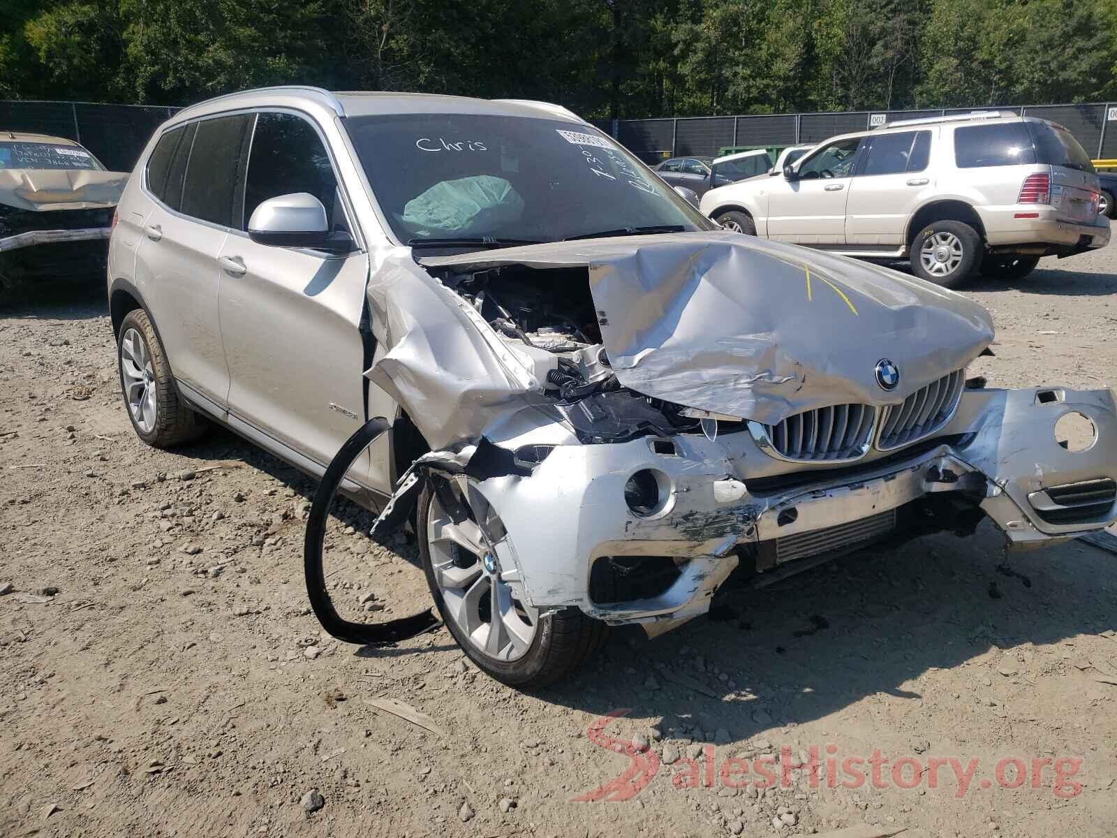 5UXWX9C36H0W74664 2017 BMW X3