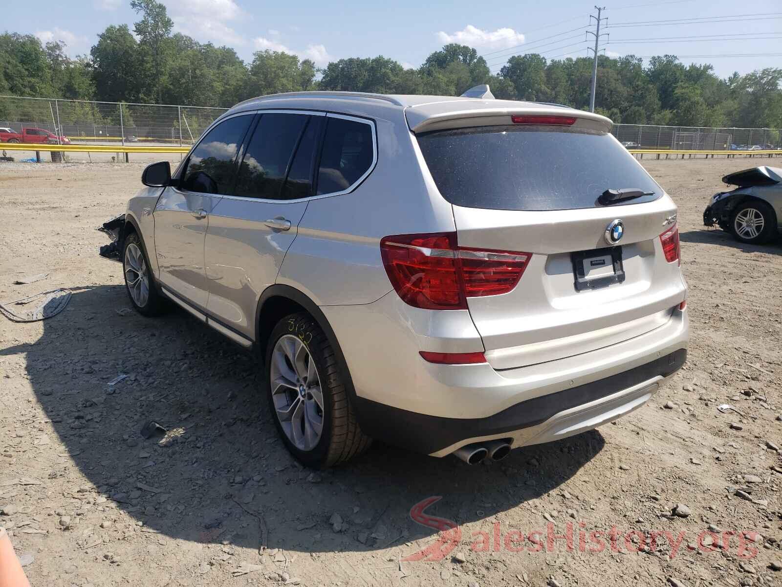 5UXWX9C36H0W74664 2017 BMW X3