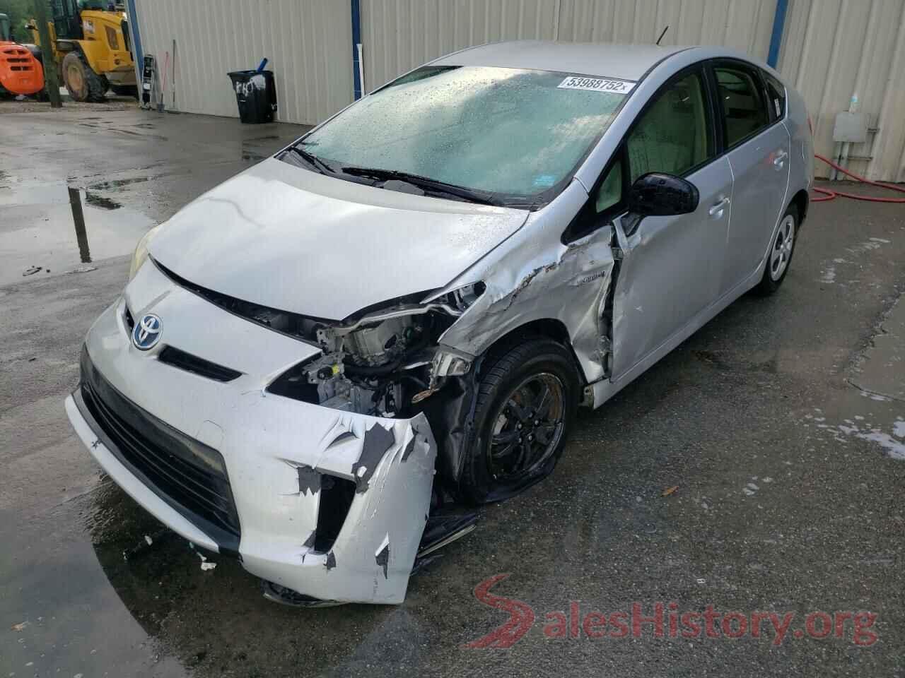 JTDKN3DU8D0349051 2013 TOYOTA PRIUS