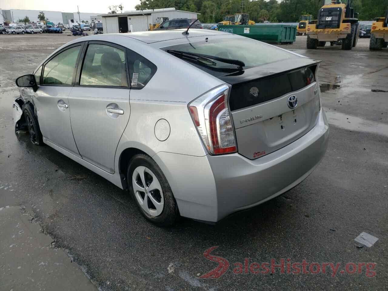 JTDKN3DU8D0349051 2013 TOYOTA PRIUS