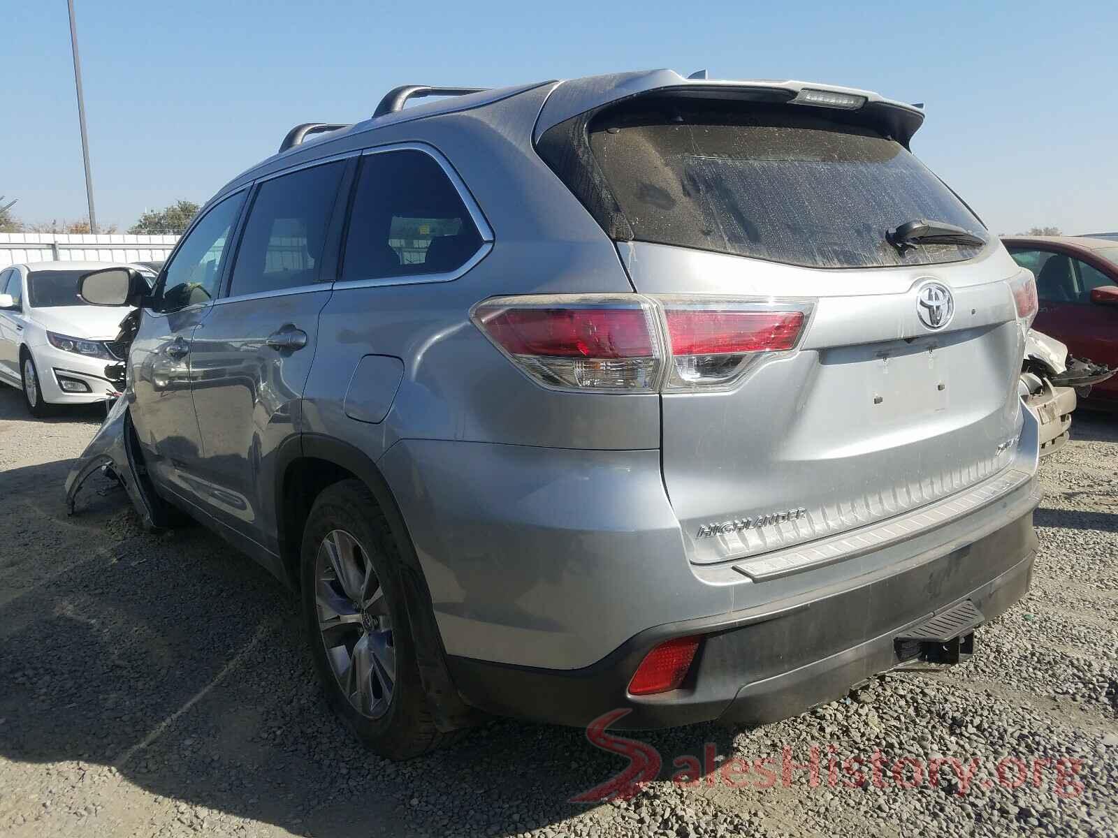 5TDJKRFHXFS179895 2015 TOYOTA HIGHLANDER