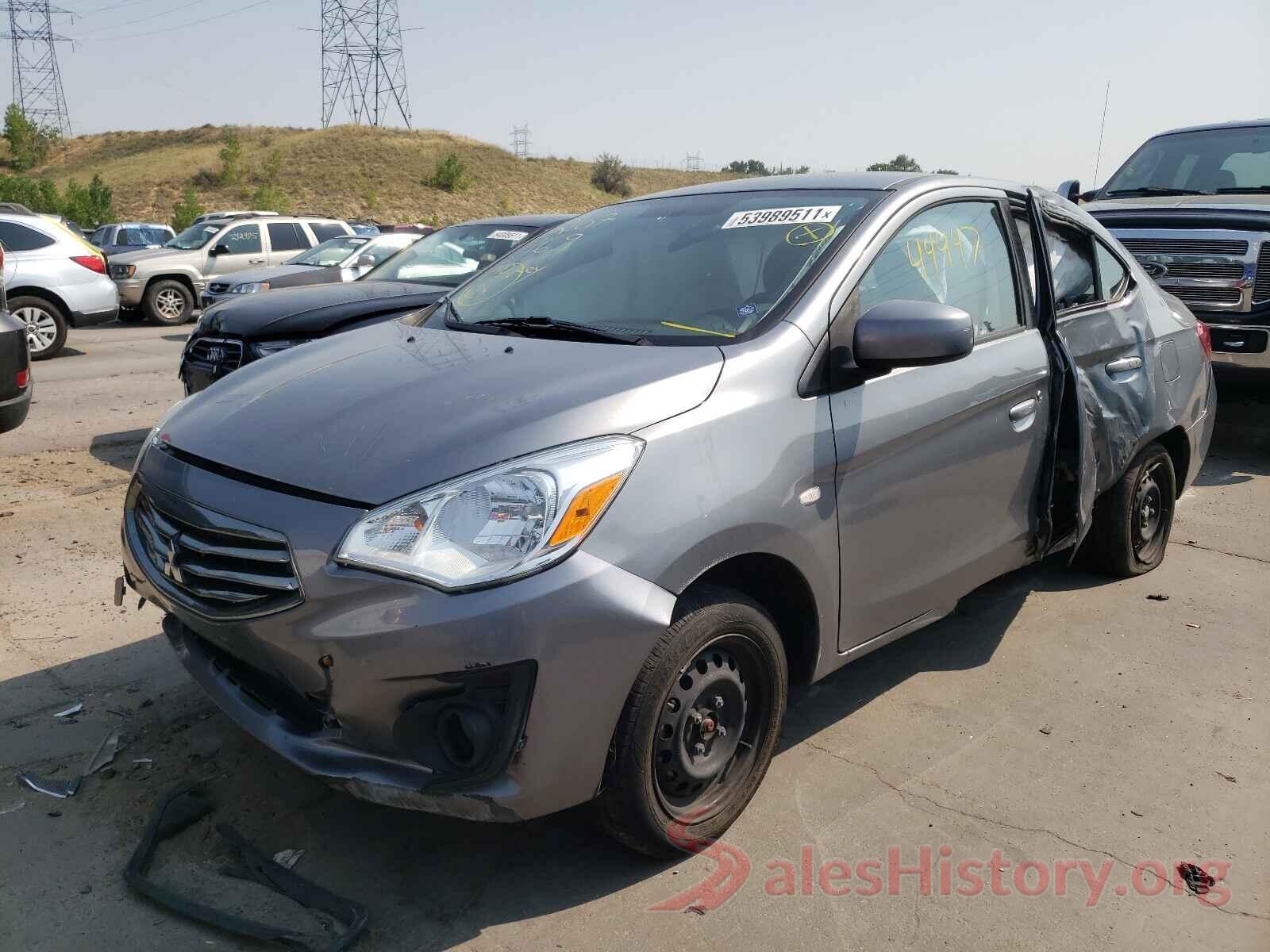 ML32F3FJ1JHF07684 2018 MITSUBISHI MIRAGE