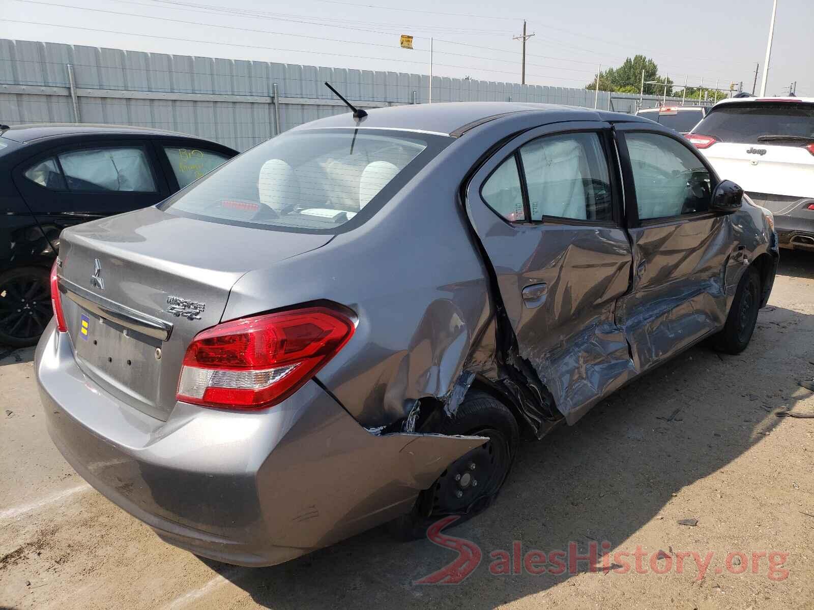 ML32F3FJ1JHF07684 2018 MITSUBISHI MIRAGE