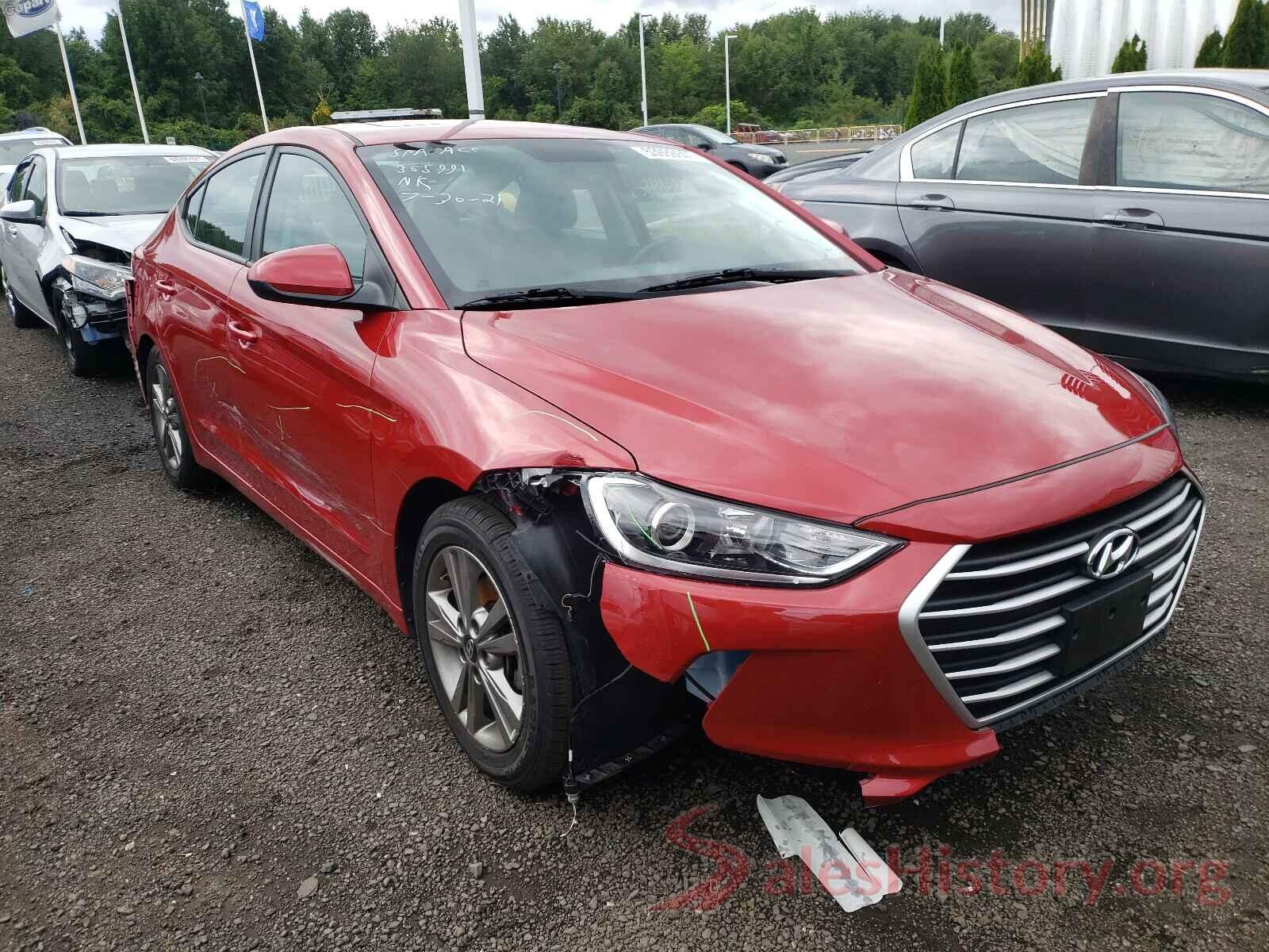 5NPD84LF8JH371333 2018 HYUNDAI ELANTRA