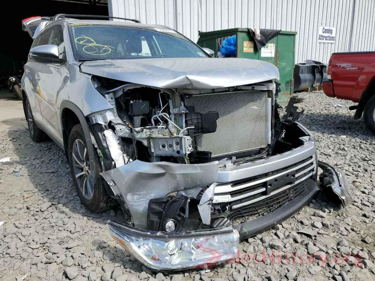 5TDJZRFH2KS629142 2019 TOYOTA HIGHLANDER