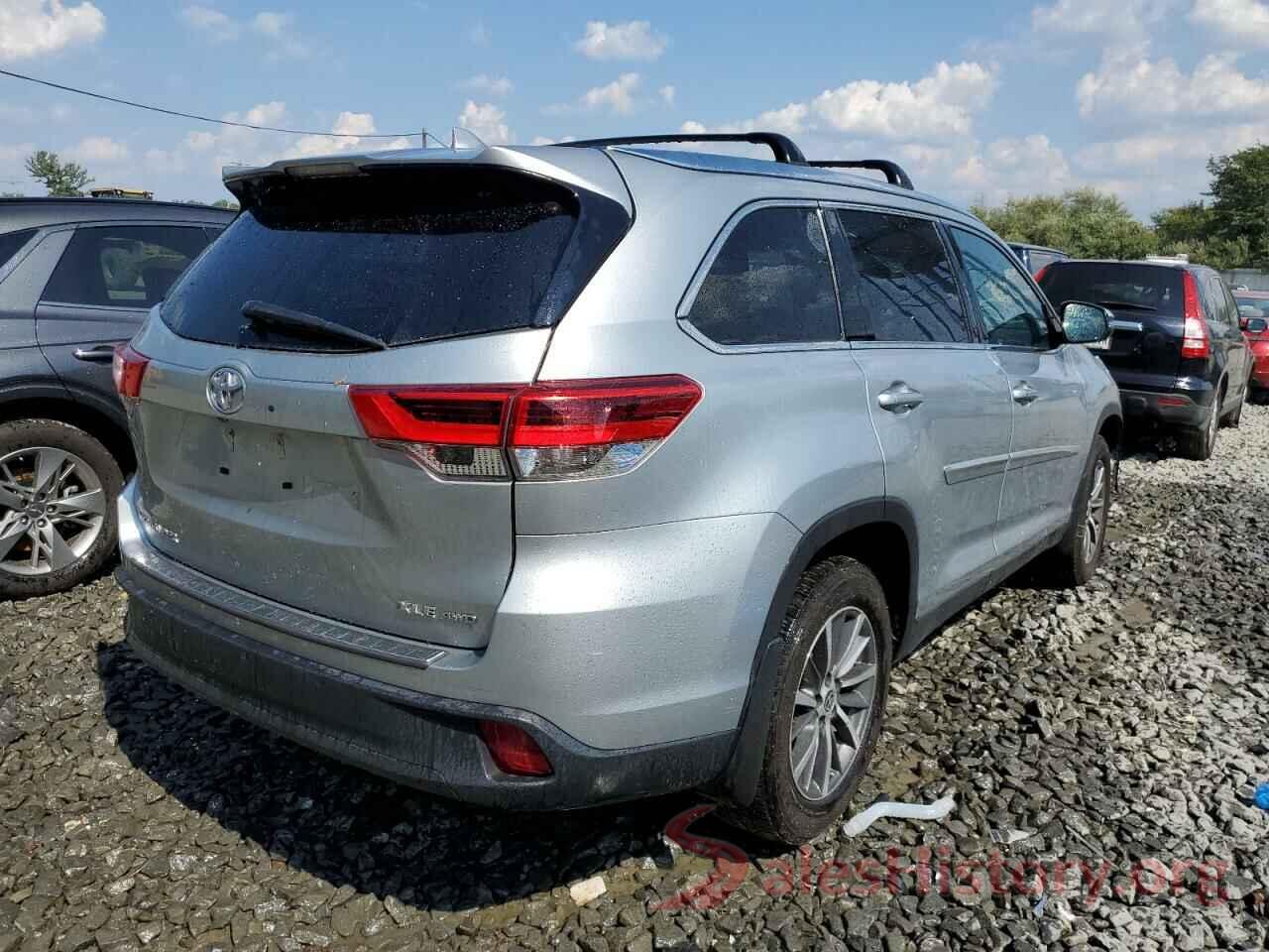 5TDJZRFH2KS629142 2019 TOYOTA HIGHLANDER