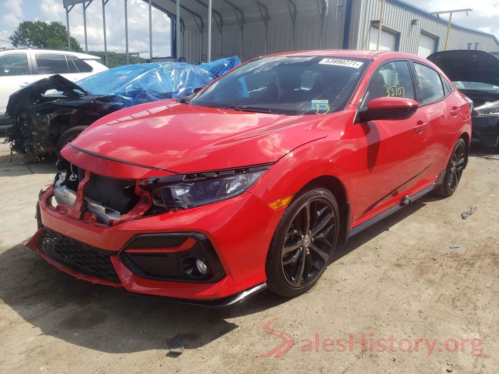 SHHFK7H43LU222637 2020 HONDA CIVIC