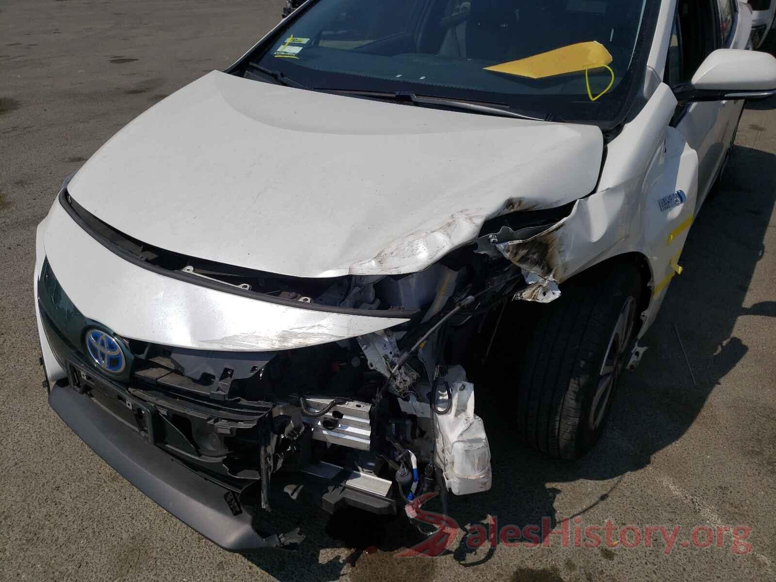 JTDKARFP9J3091901 2018 TOYOTA PRIUS