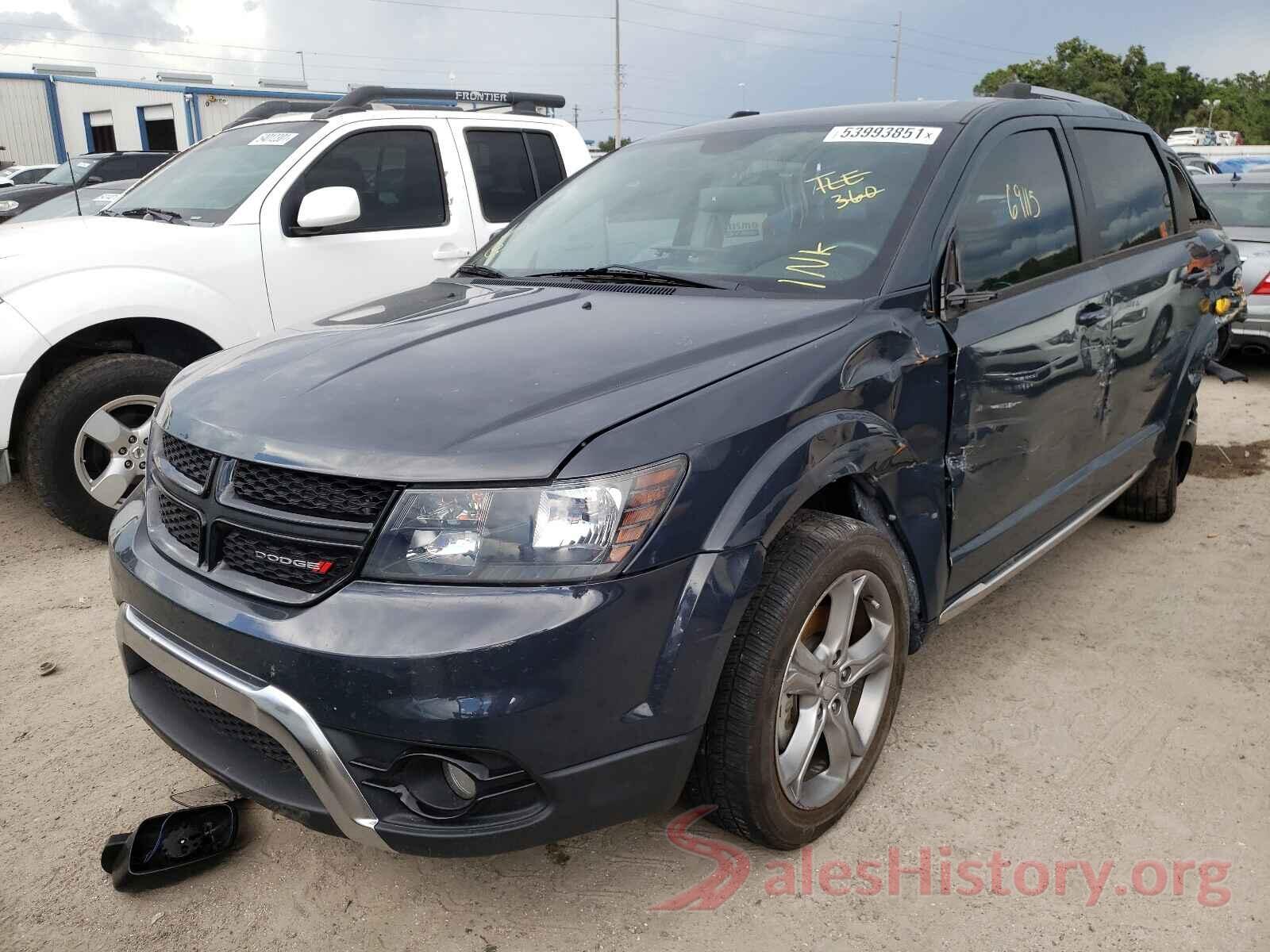 3C4PDCGG2HT685222 2017 DODGE JOURNEY