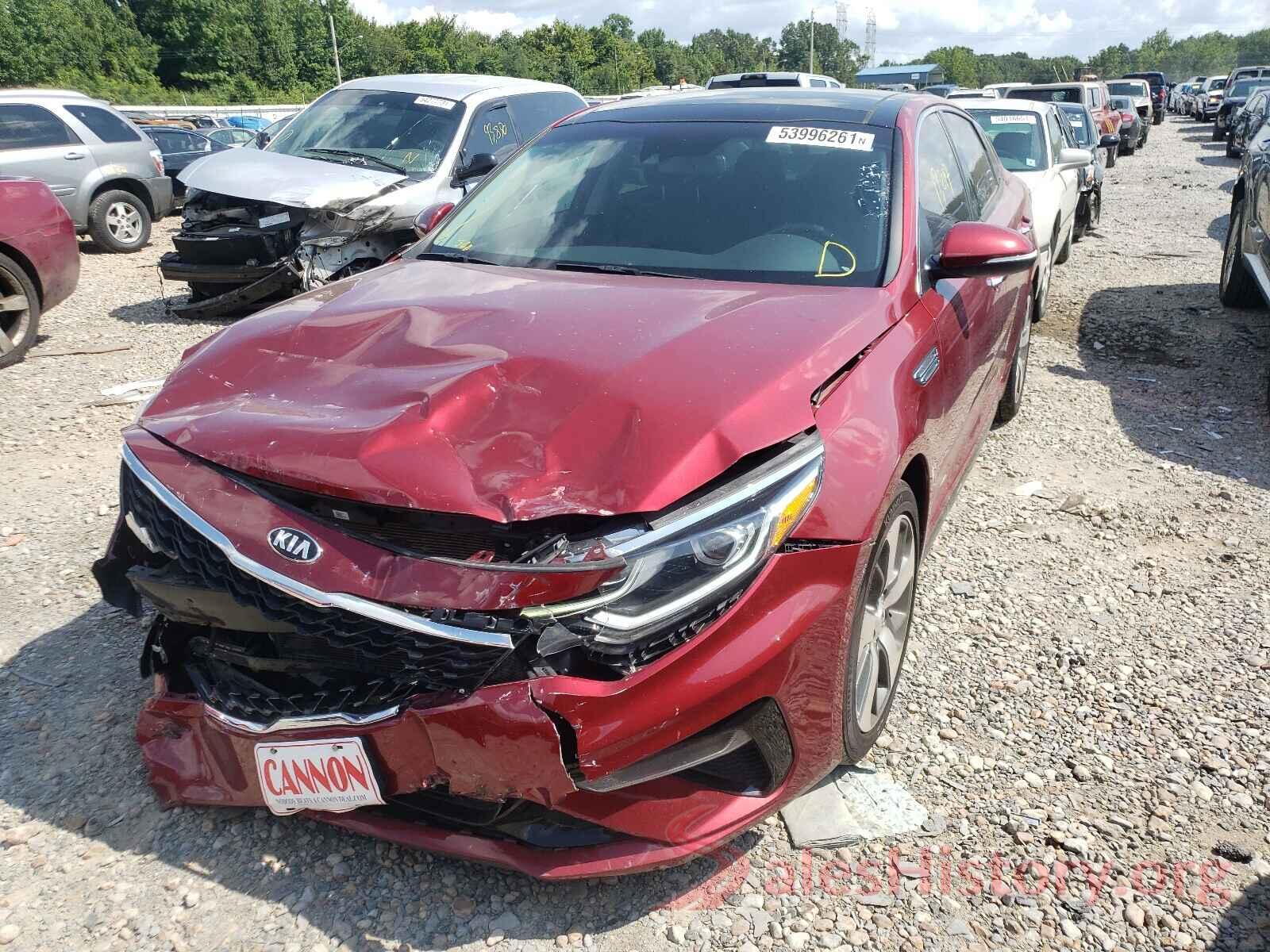 5XXGT4L33LG408711 2020 KIA OPTIMA