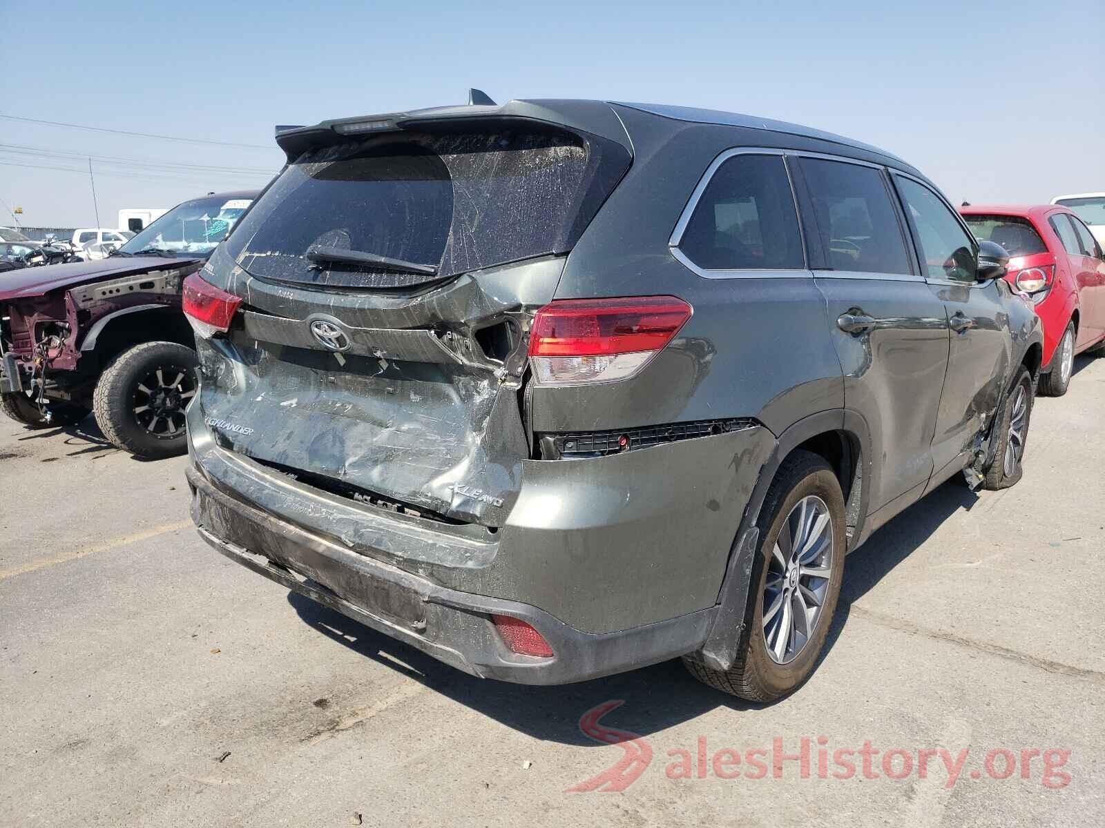 5TDJZRFH9JS902415 2018 TOYOTA HIGHLANDER