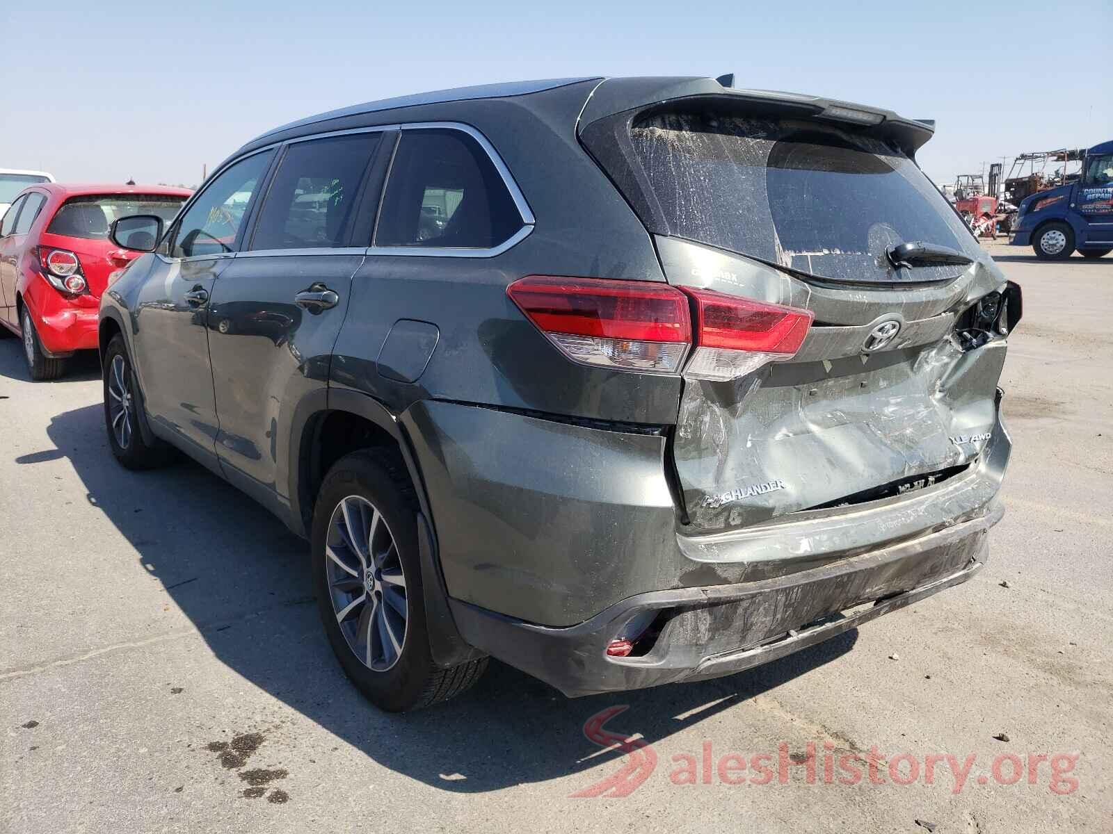 5TDJZRFH9JS902415 2018 TOYOTA HIGHLANDER