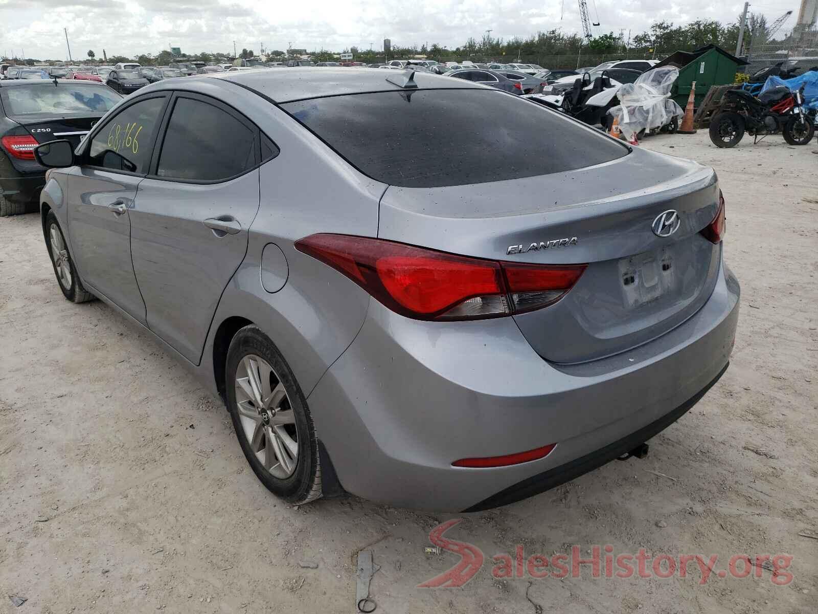 5NPDH4AE0GH772118 2016 HYUNDAI ELANTRA