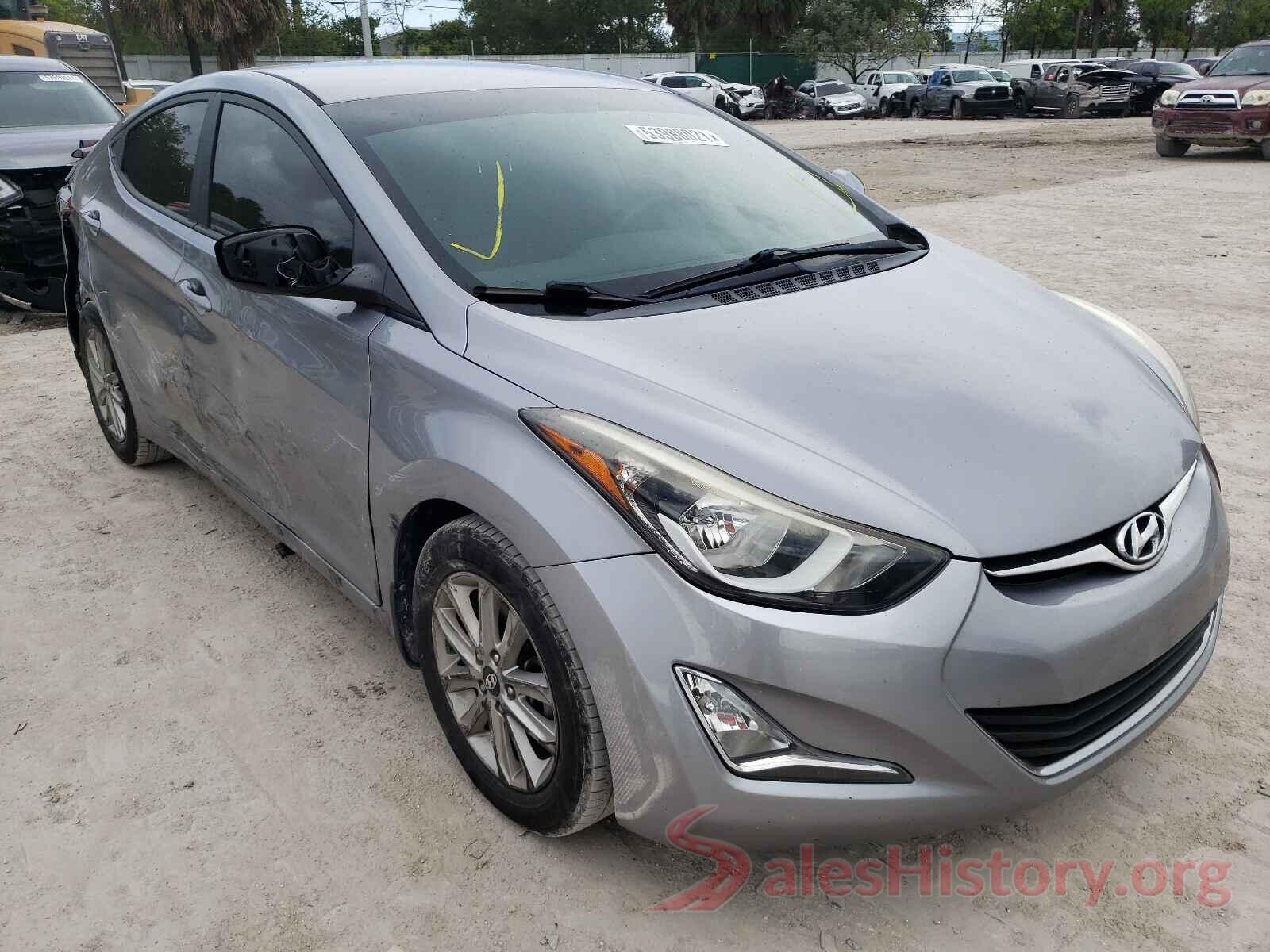 5NPDH4AE0GH772118 2016 HYUNDAI ELANTRA