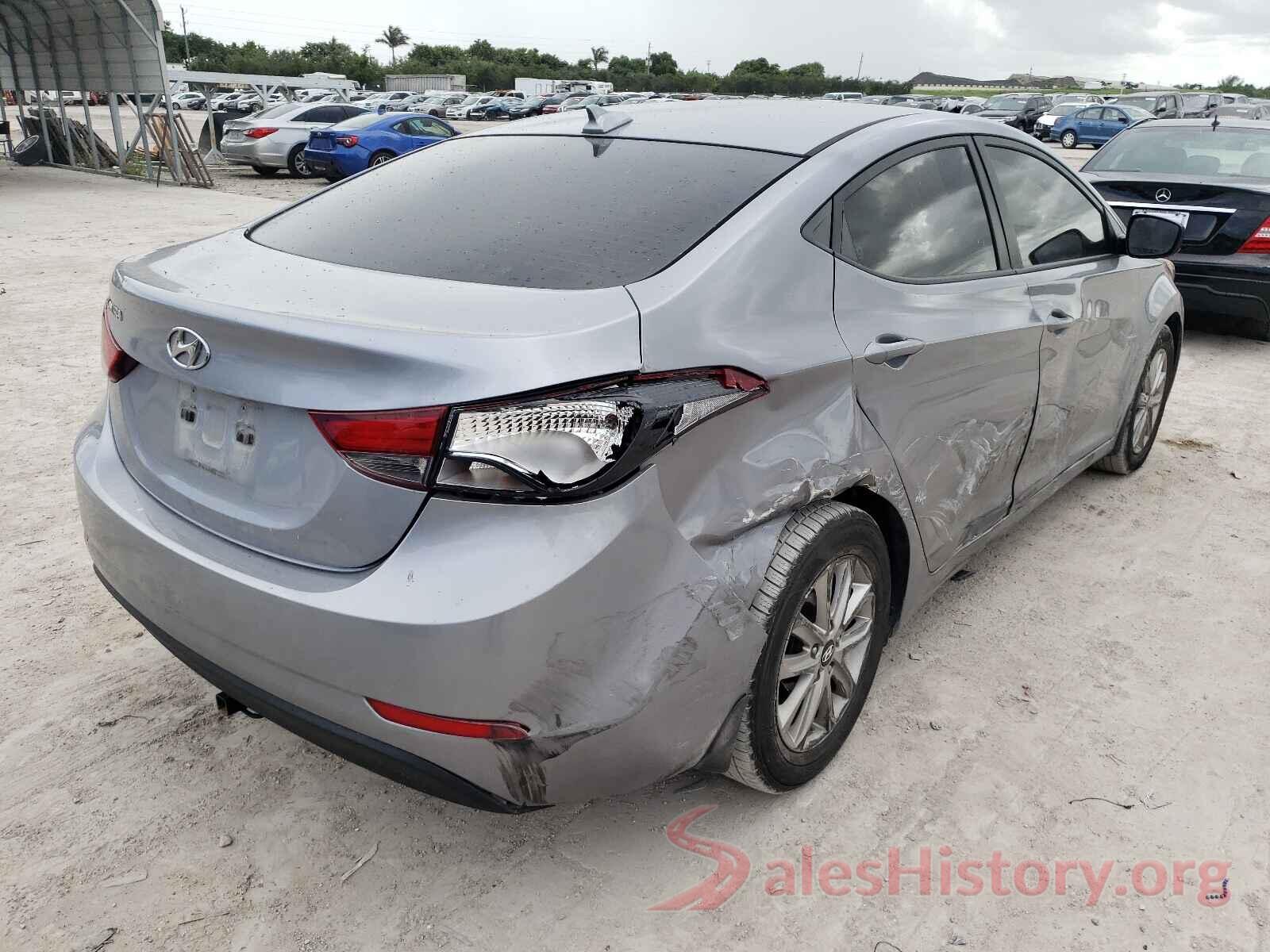 5NPDH4AE0GH772118 2016 HYUNDAI ELANTRA