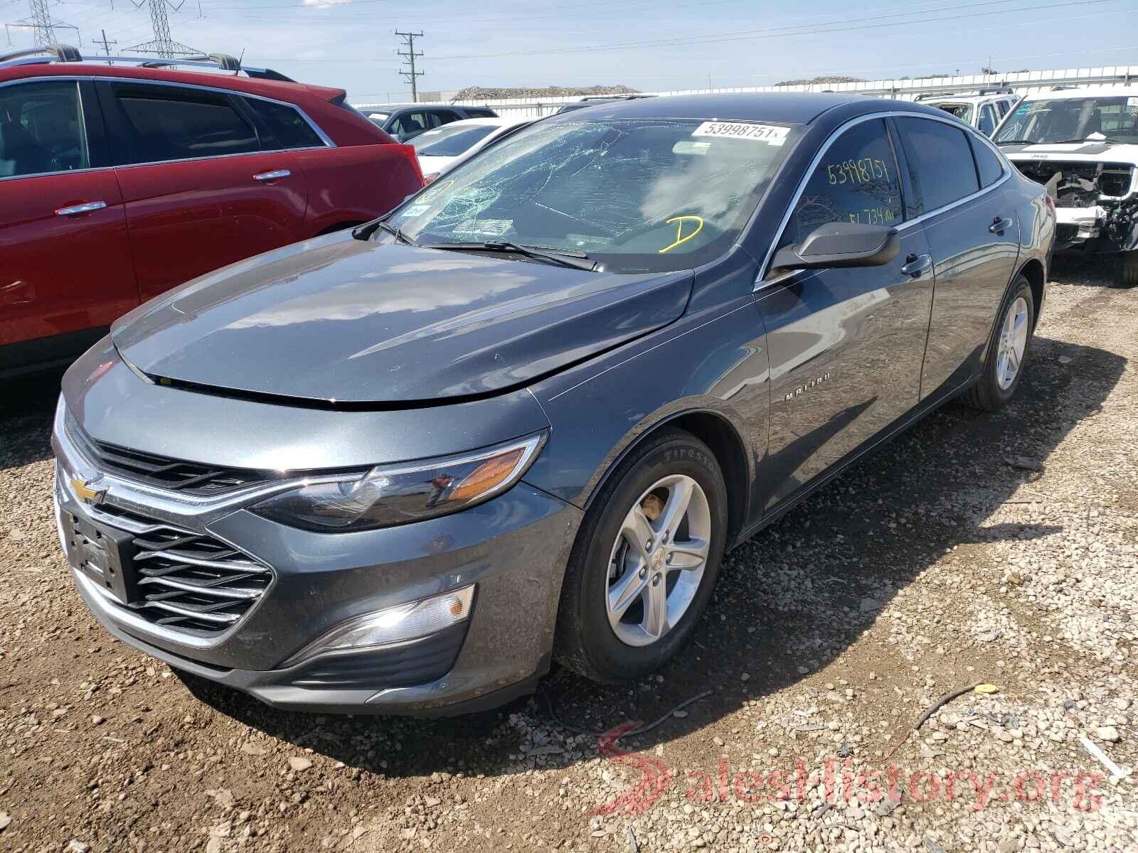 1G1ZB5ST4KF183689 2019 CHEVROLET MALIBU