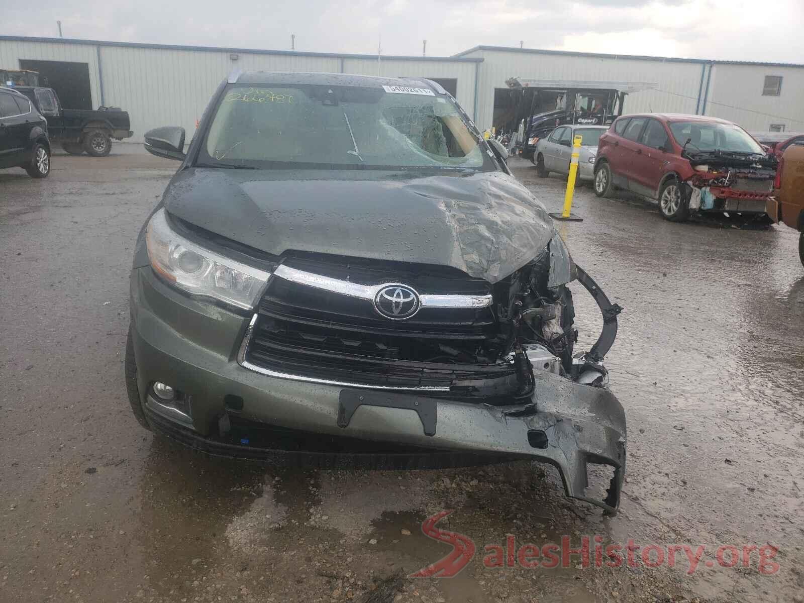 5TDDKRFH5GS266487 2016 TOYOTA HIGHLANDER