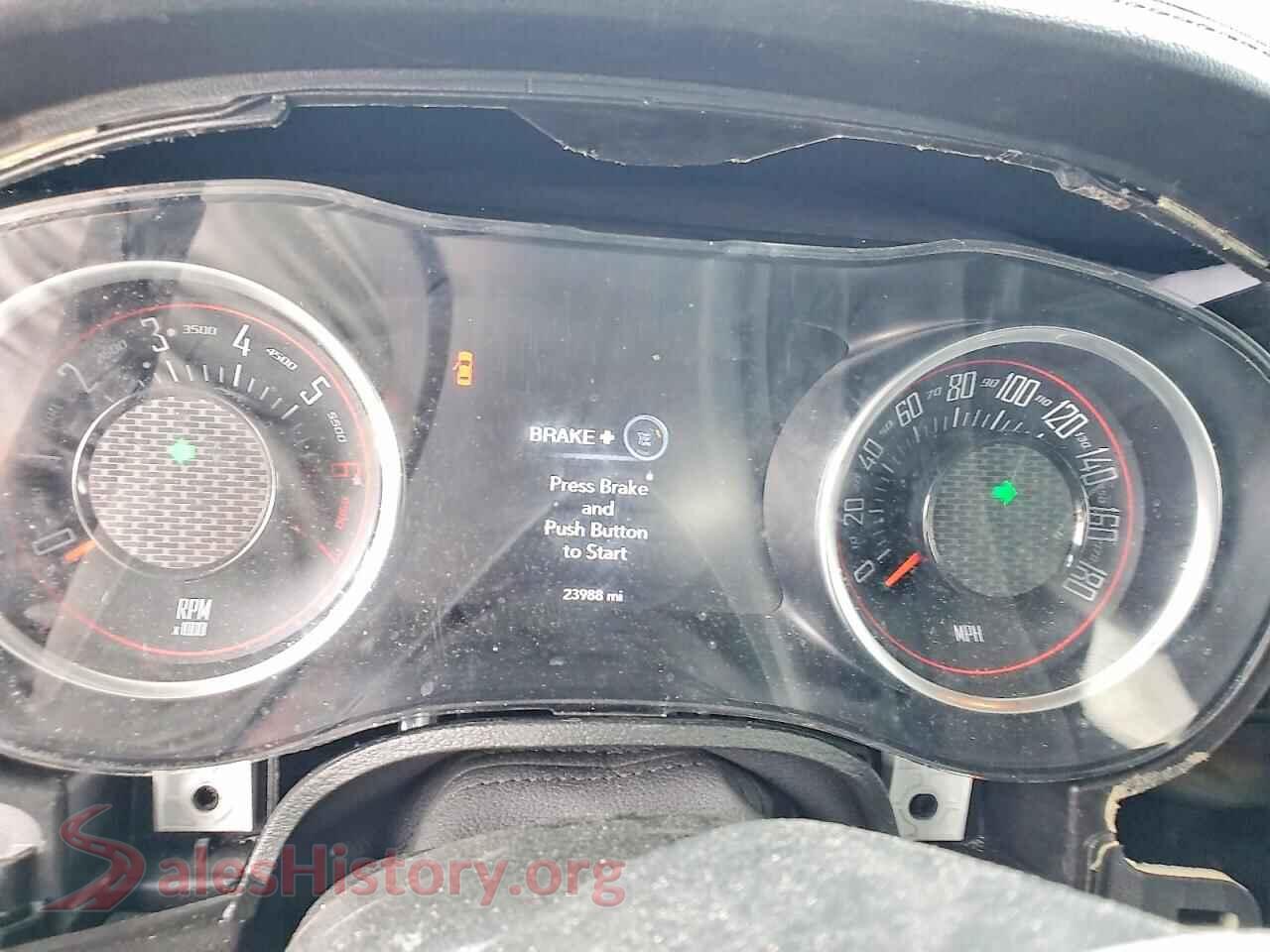2020 DODGE CHALLENGER VIN 2C3CDZFJ7LH181155, interior center console