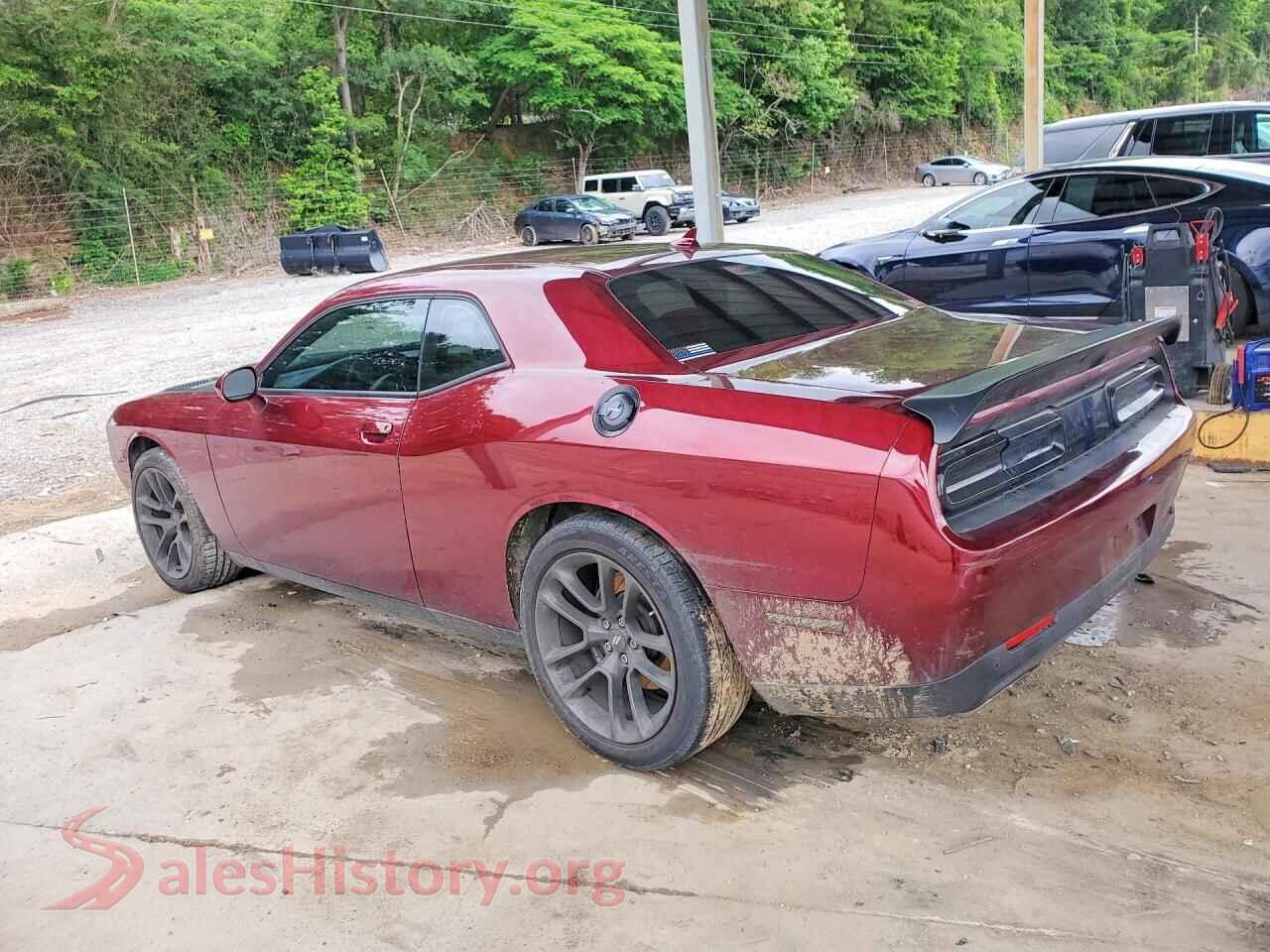 2020 DODGE CHALLENGER VIN 2C3CDZFJ7LH181155, front view