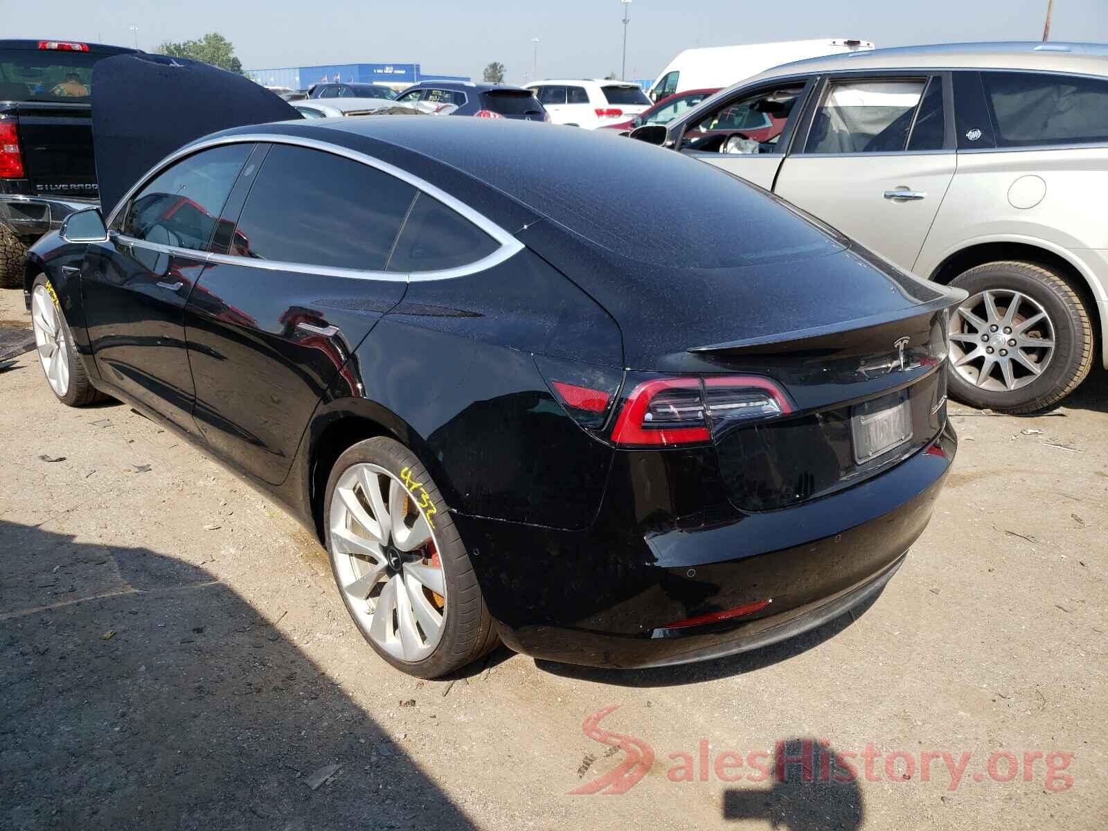 5YJ3E1EB1KF393333 2019 TESLA MODEL 3