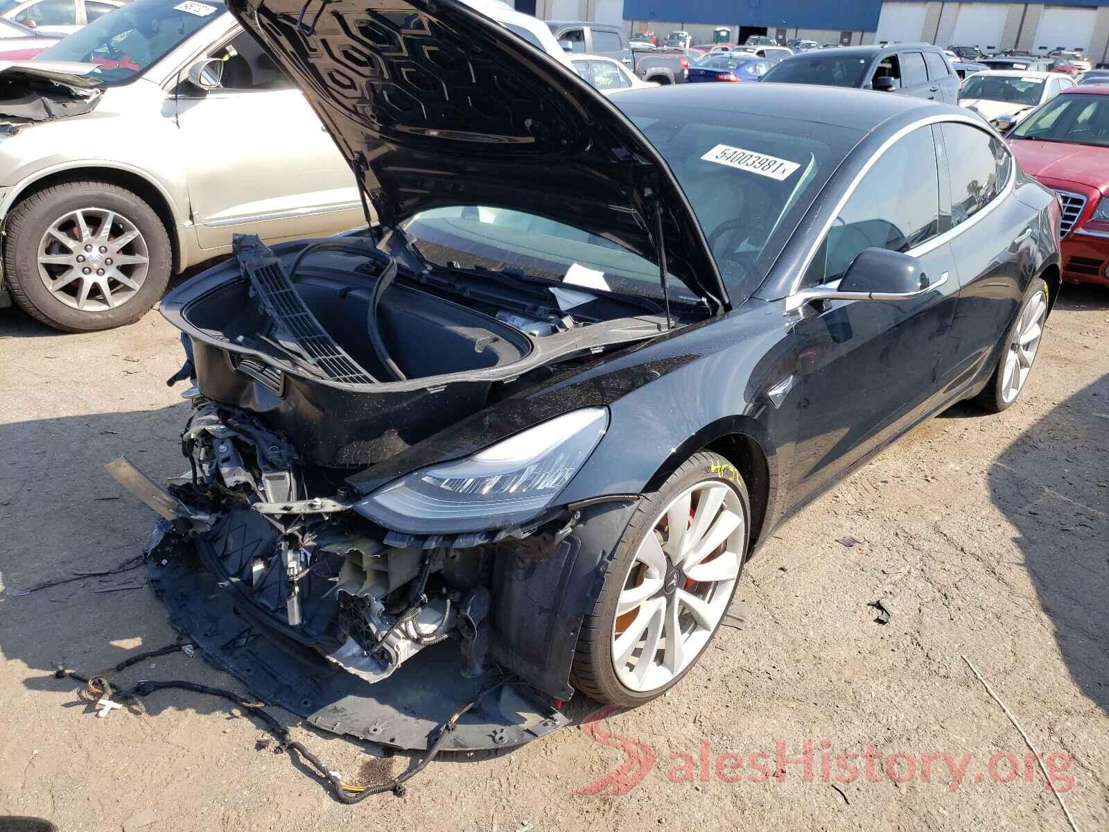 5YJ3E1EB1KF393333 2019 TESLA MODEL 3