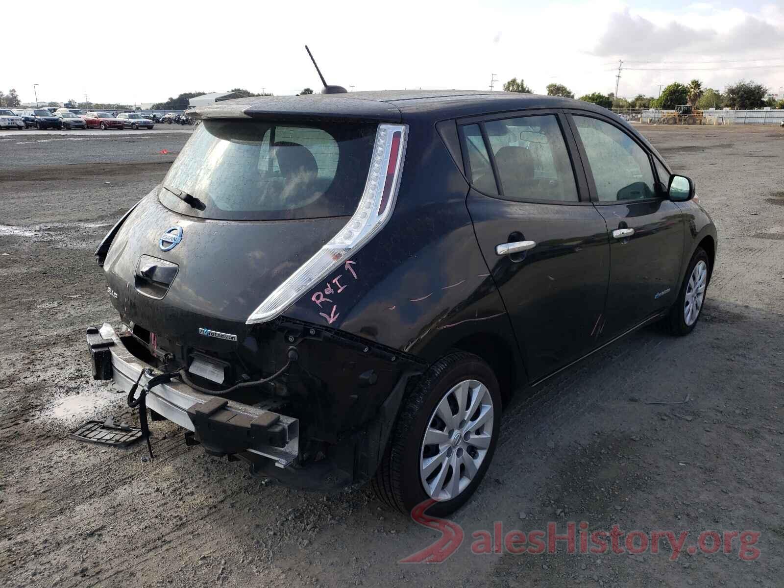 1N4AZ0CP7GC308459 2016 NISSAN LEAF