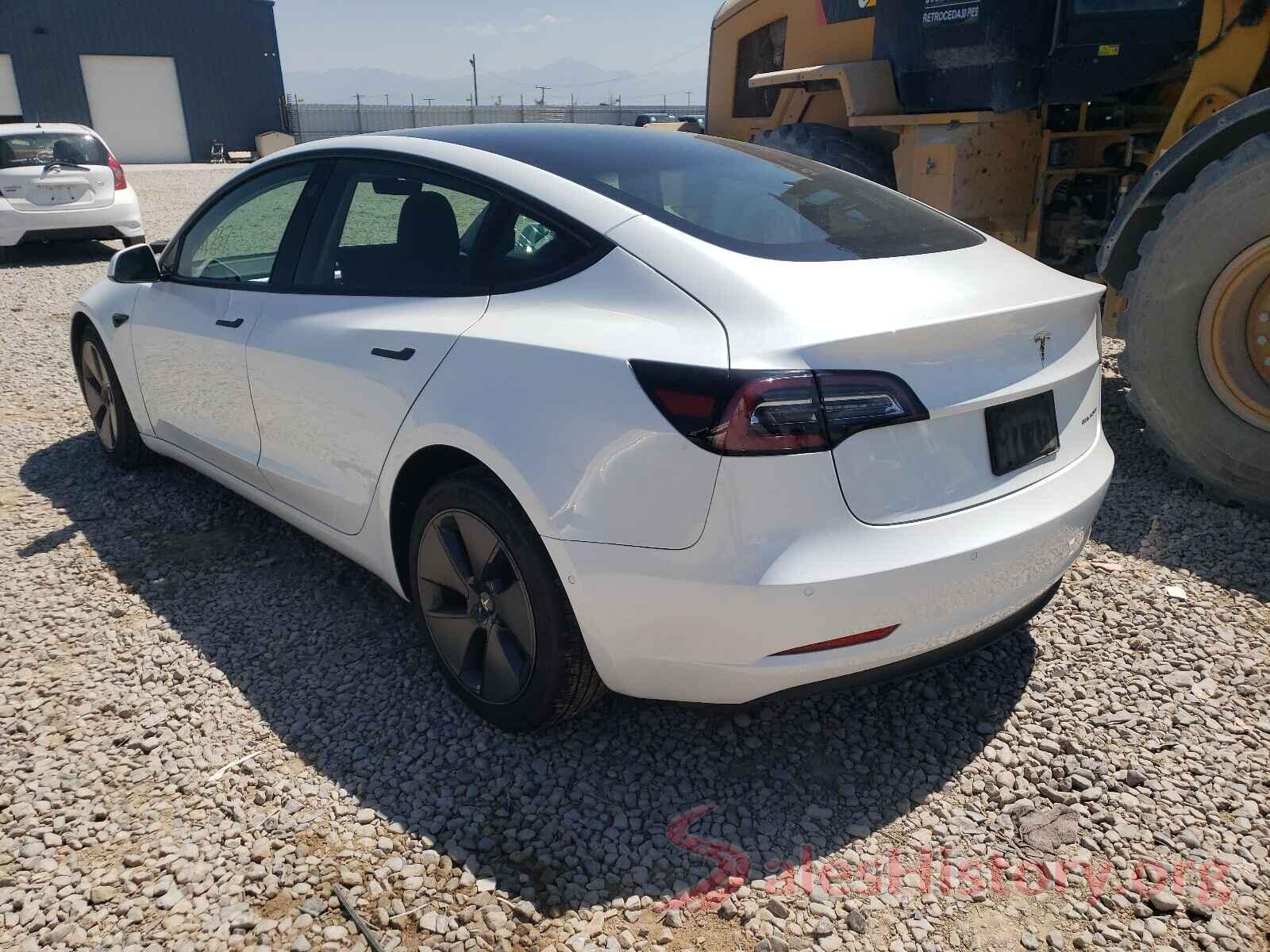 5YJ3E1EB4MF848002 2021 TESLA MODEL 3