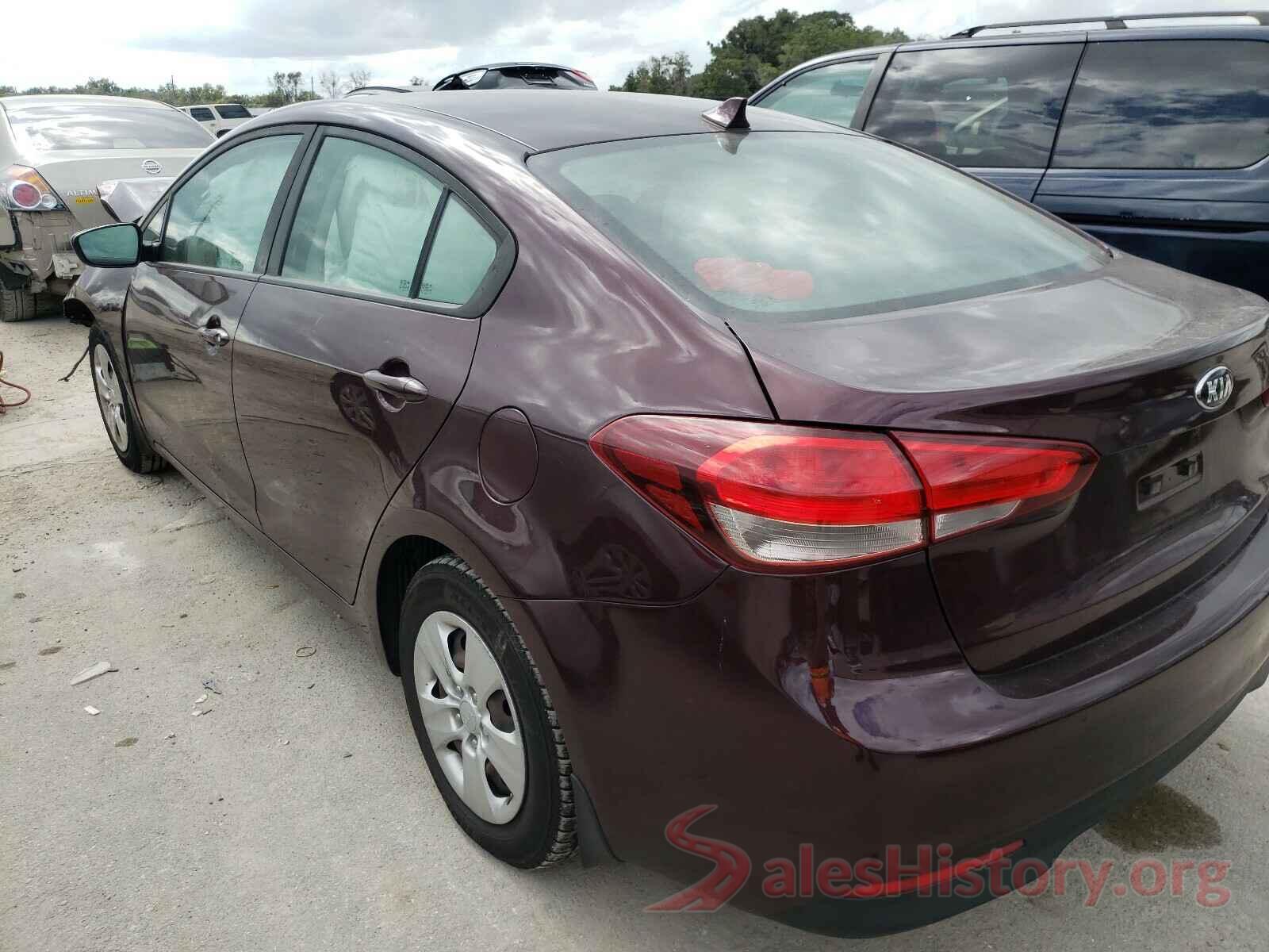 3KPFK4A7XJE176327 2018 KIA FORTE