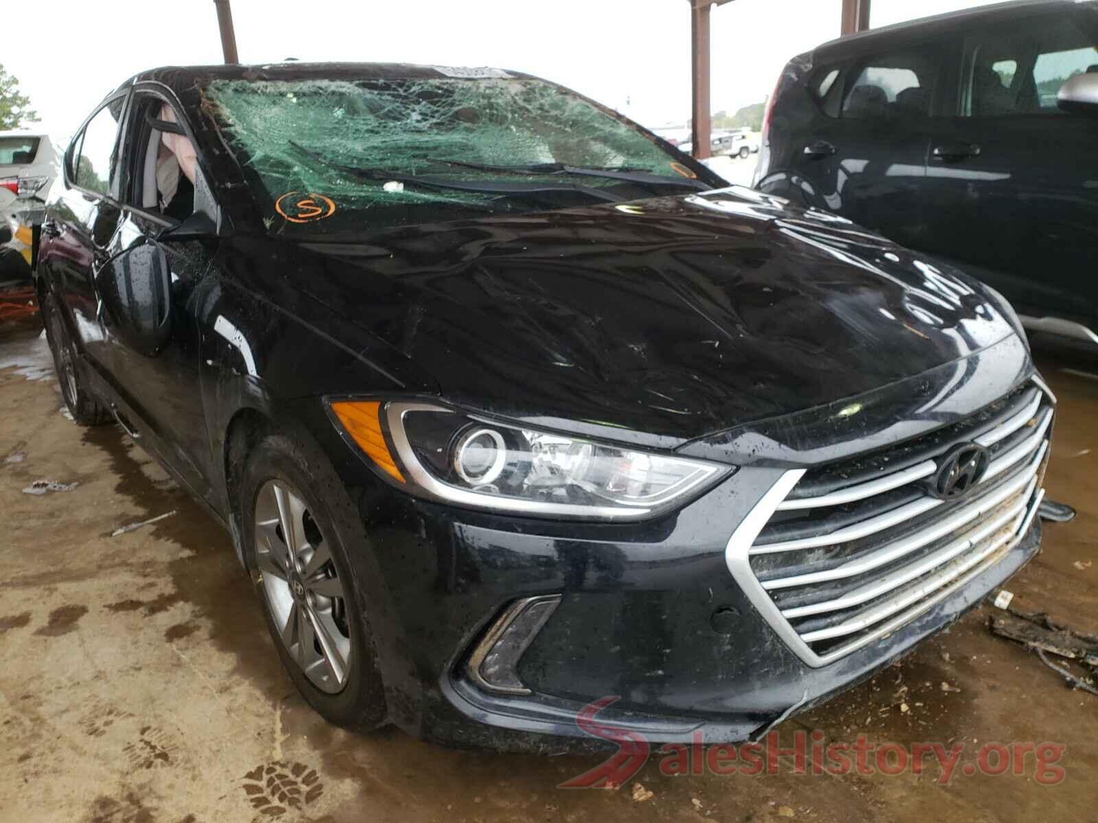 KMHD84LFXJU461052 2018 HYUNDAI ELANTRA