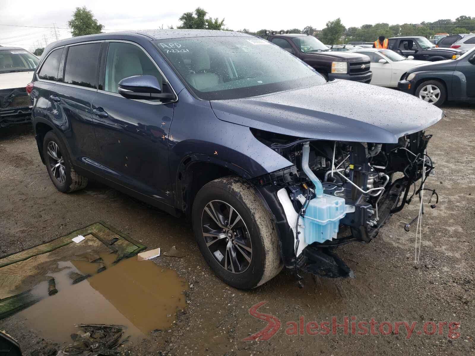 5TDBZRFH5KS996041 2019 TOYOTA HIGHLANDER