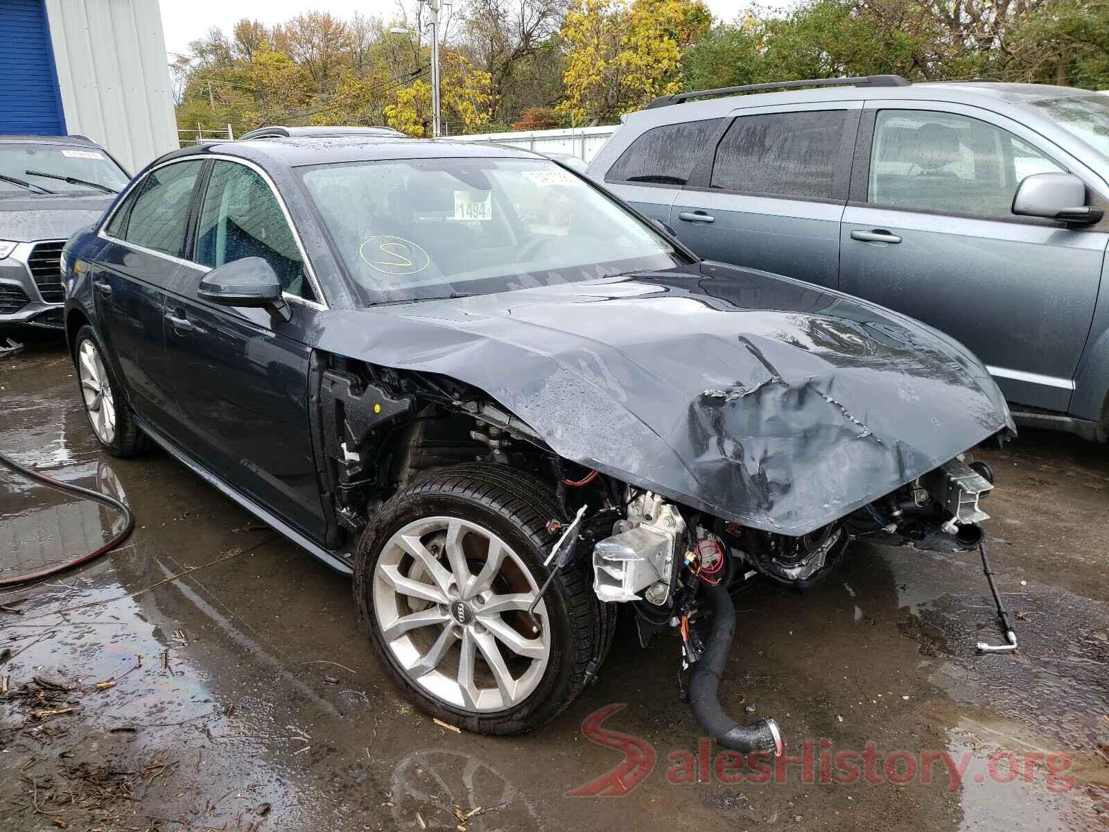 WAUDNAF4XKA073440 2019 AUDI A4