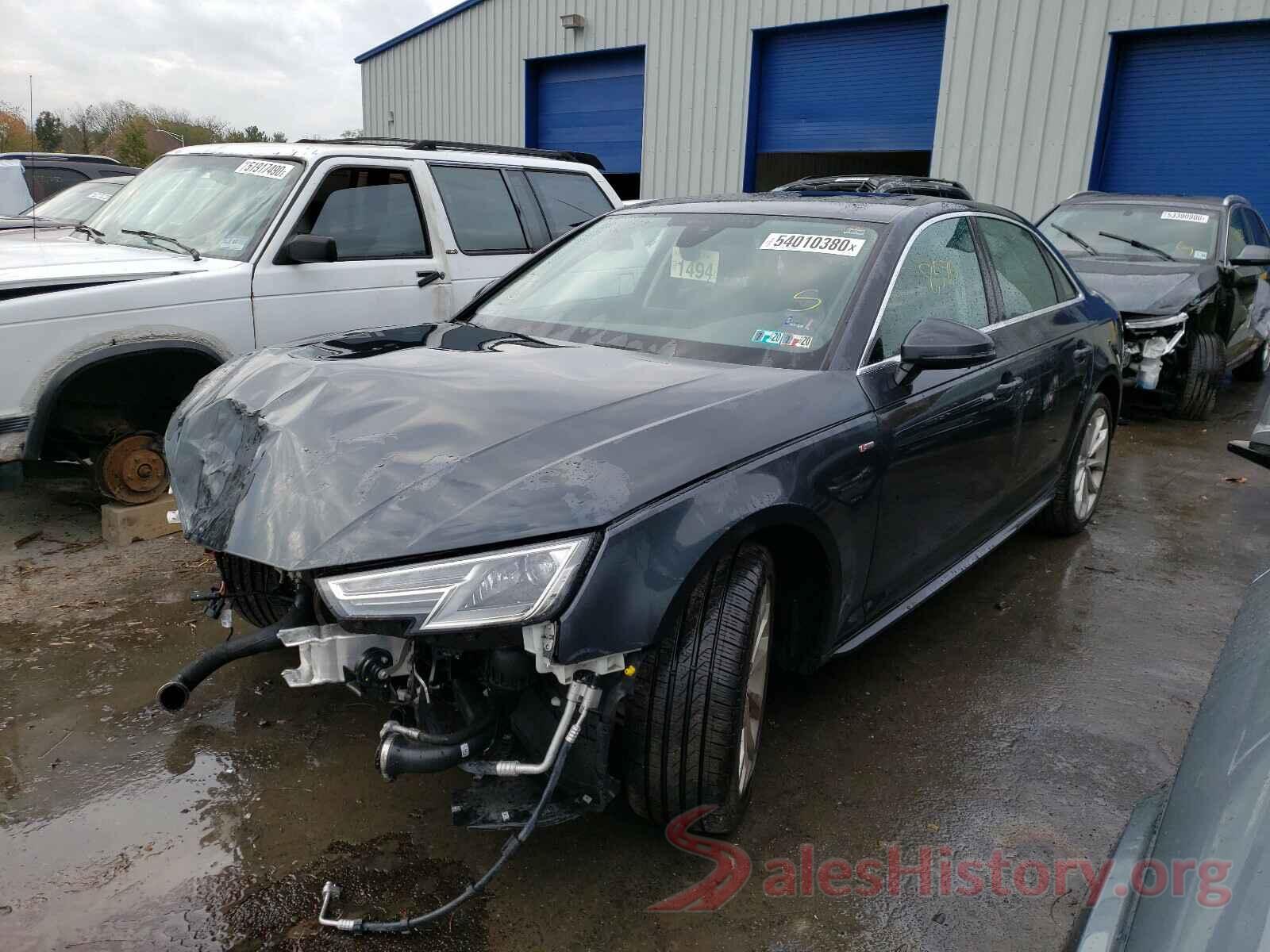 WAUDNAF4XKA073440 2019 AUDI A4