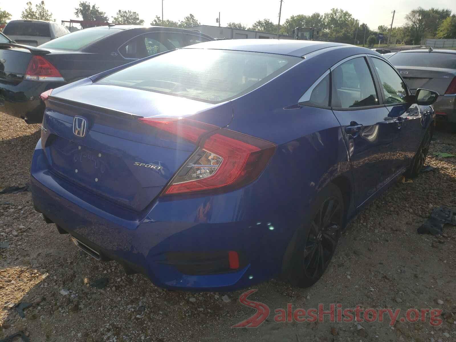 2HGFC2F86KH583491 2019 HONDA CIVIC