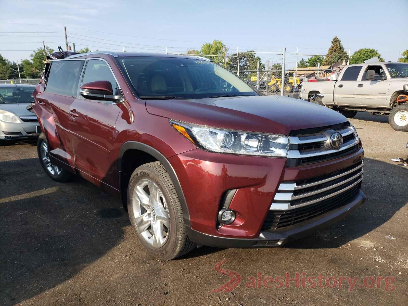 5TDDZRFH9KS986413 2019 TOYOTA HIGHLANDER