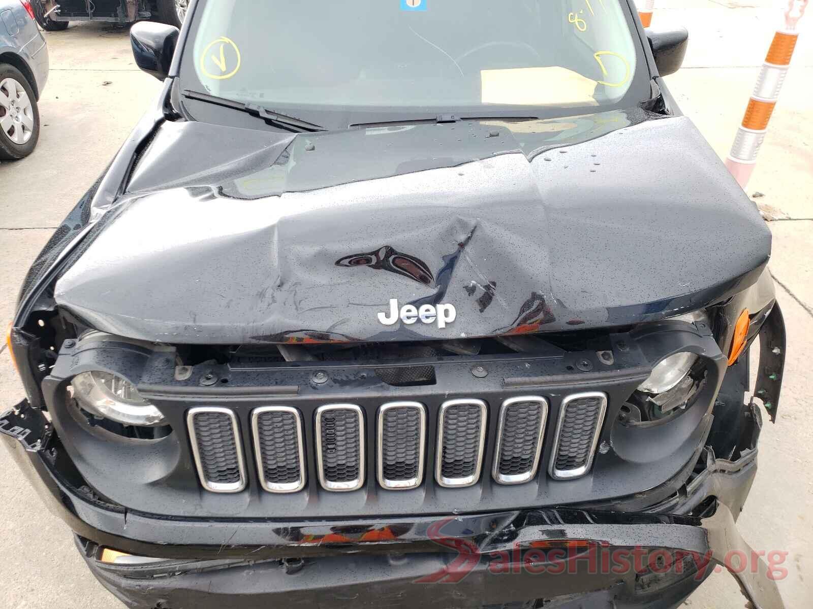 ZACCJABT6GPE19272 2016 JEEP RENEGADE