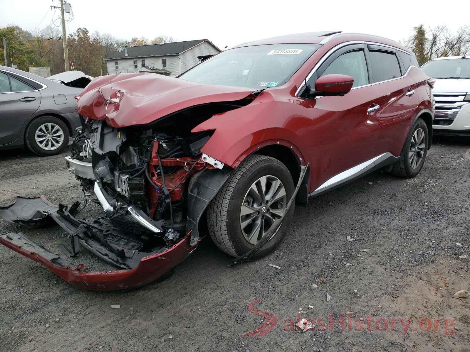 5N1AZ2MH5HN156700 2017 NISSAN MURANO