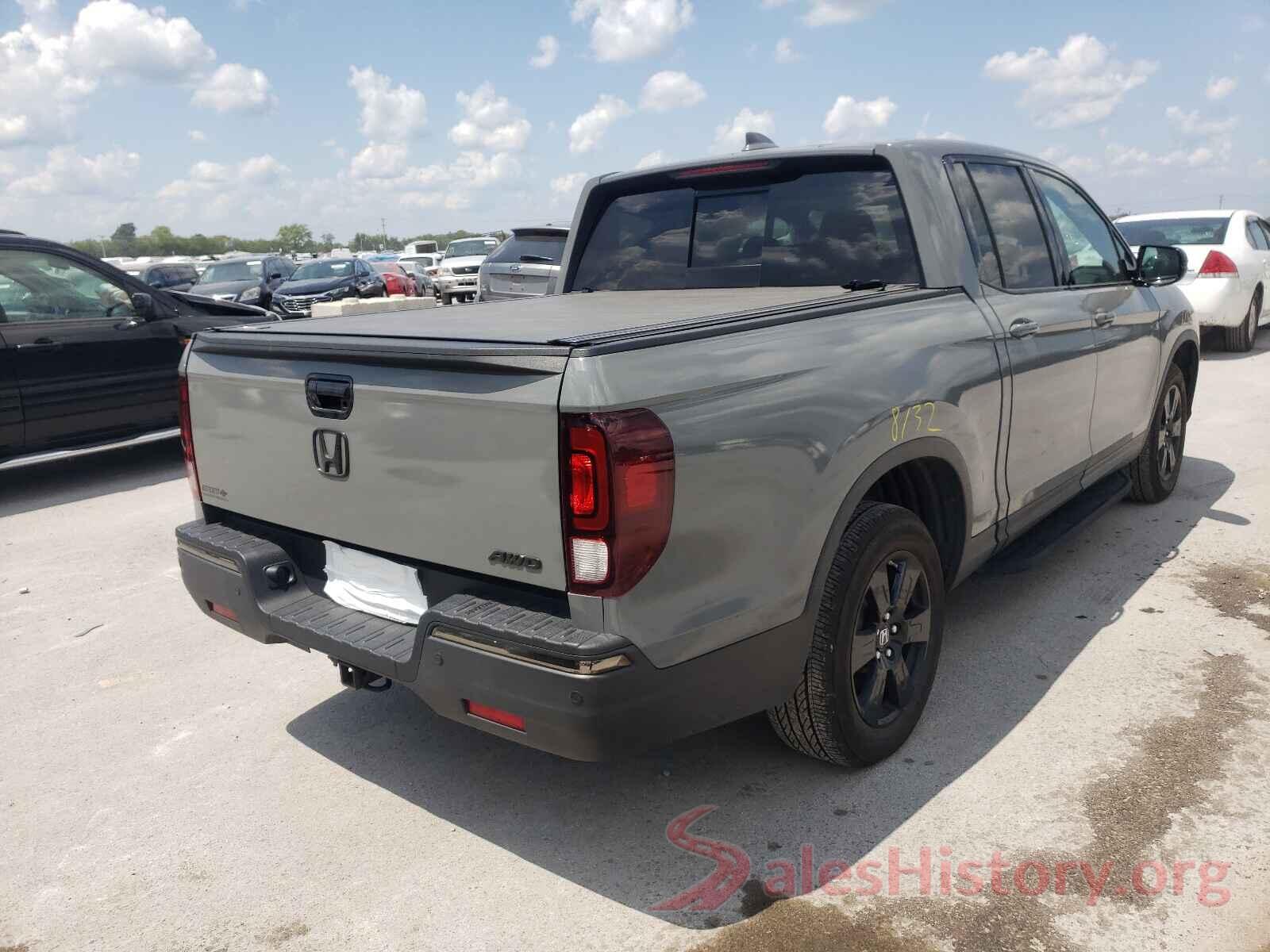 5FPYK3F80HB035279 2017 HONDA RIDGELINE