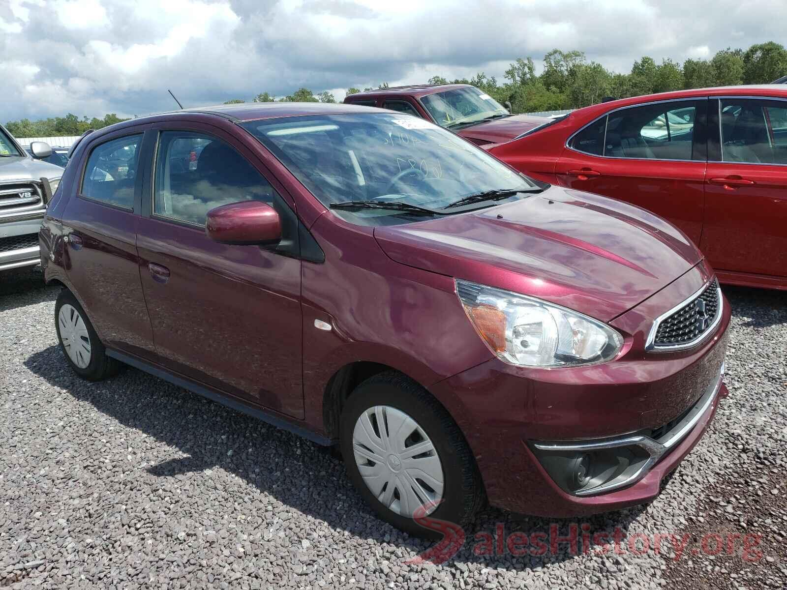 ML32A3HJ4KH014964 2019 MITSUBISHI MIRAGE