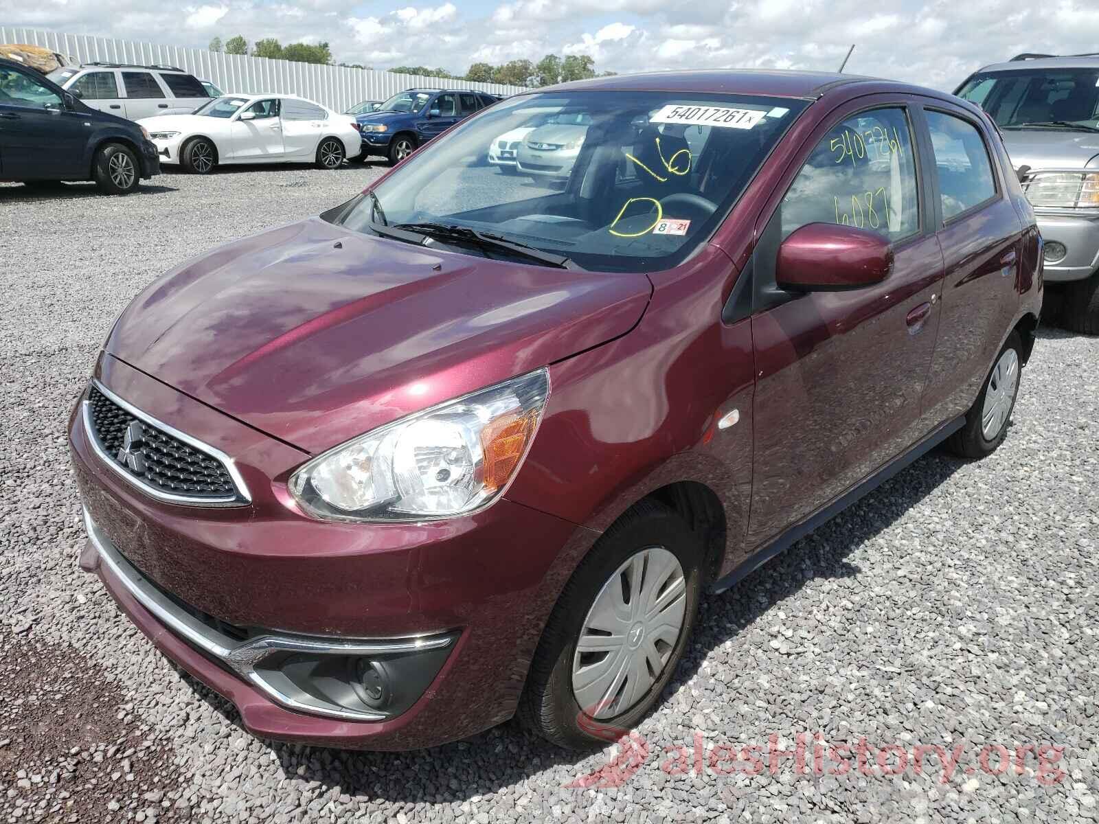 ML32A3HJ4KH014964 2019 MITSUBISHI MIRAGE